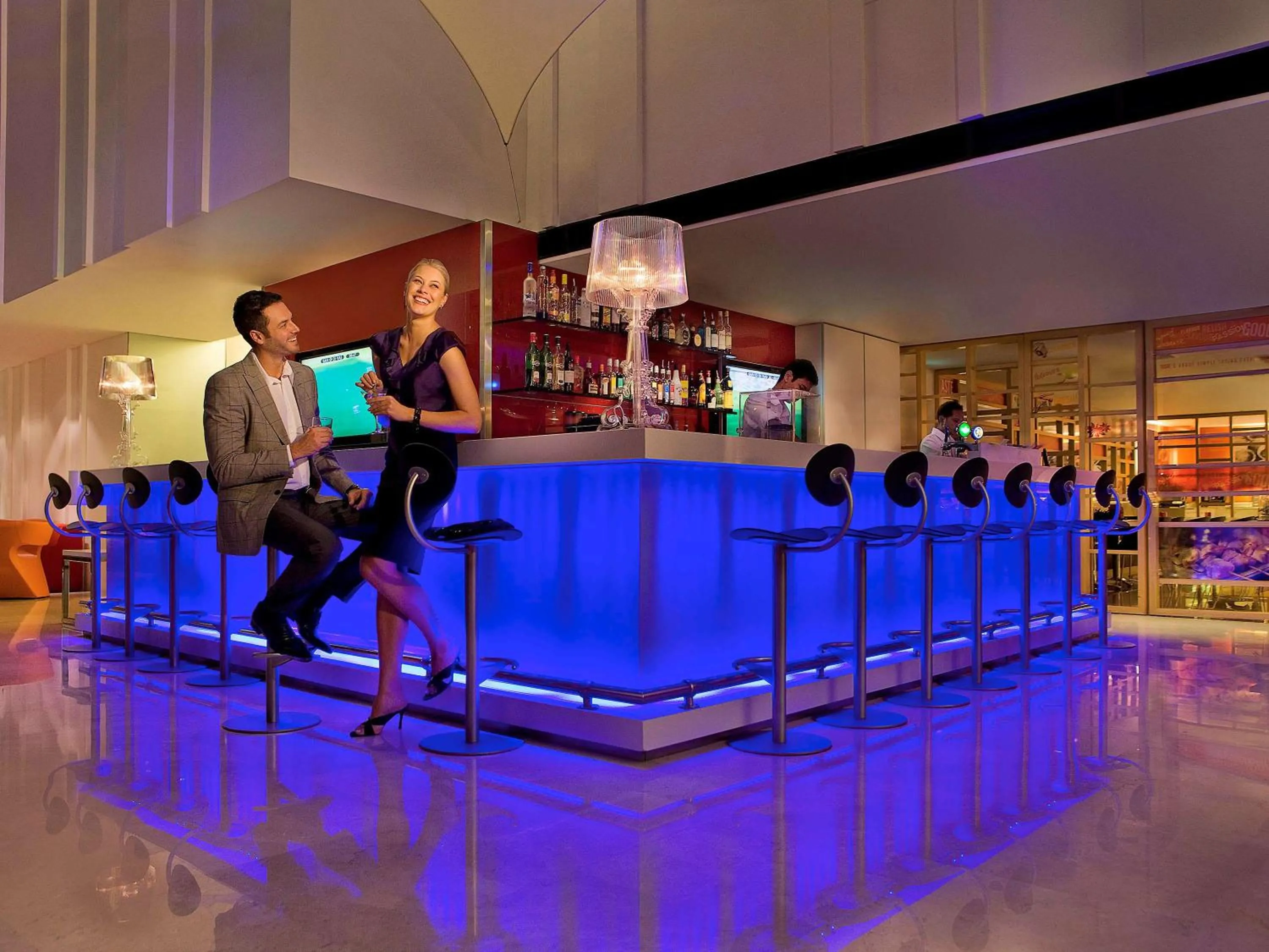 Lounge or bar in Ibis Singapore on Bencoolen - Newly Renovated