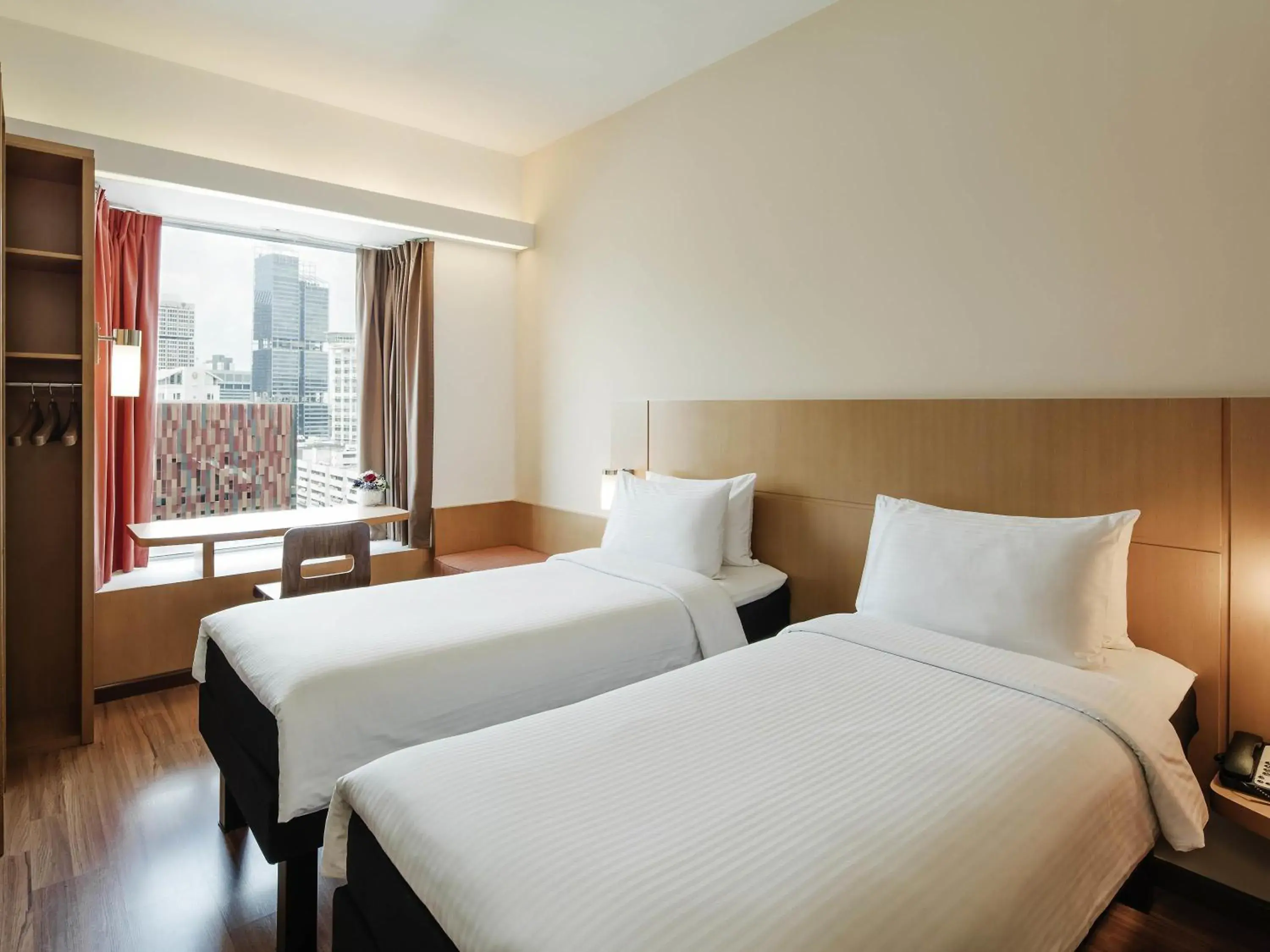 Bedroom, Bed in Ibis Singapore on Bencoolen Bedroom, Bed in Ibis Singapore on Bencoolen