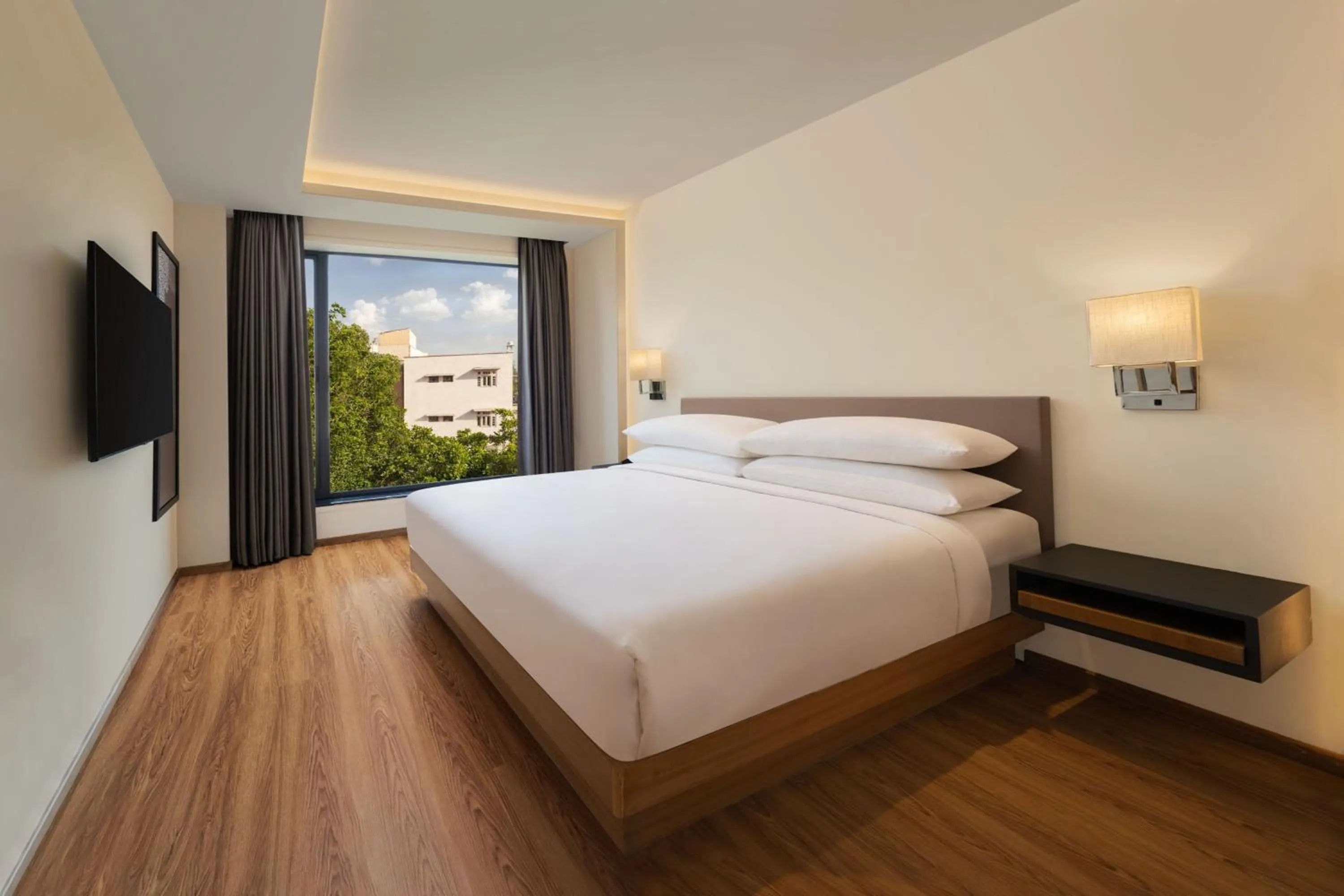 Bedroom, Bed in Fairfield by Marriott Jaipur