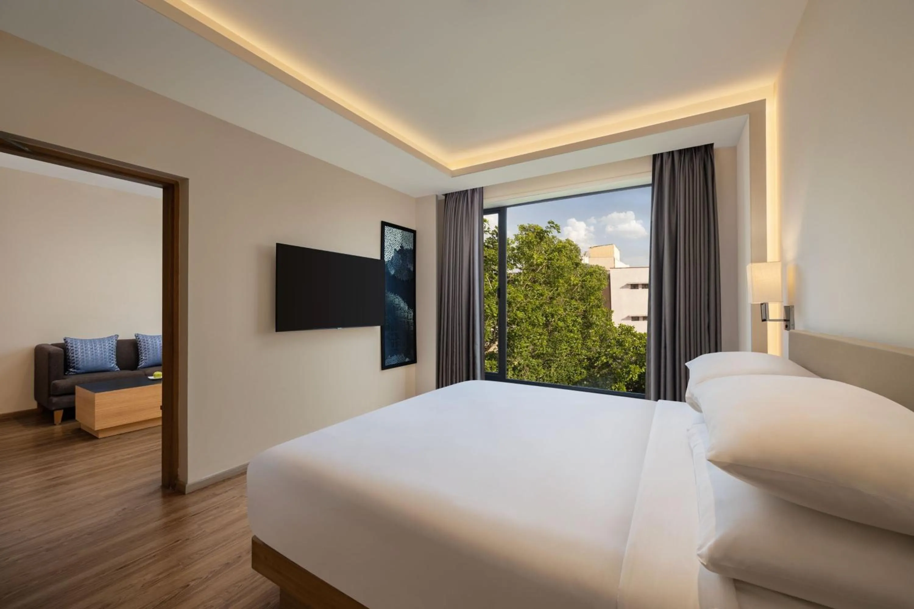Bedroom, Bed in Fairfield by Marriott Jaipur