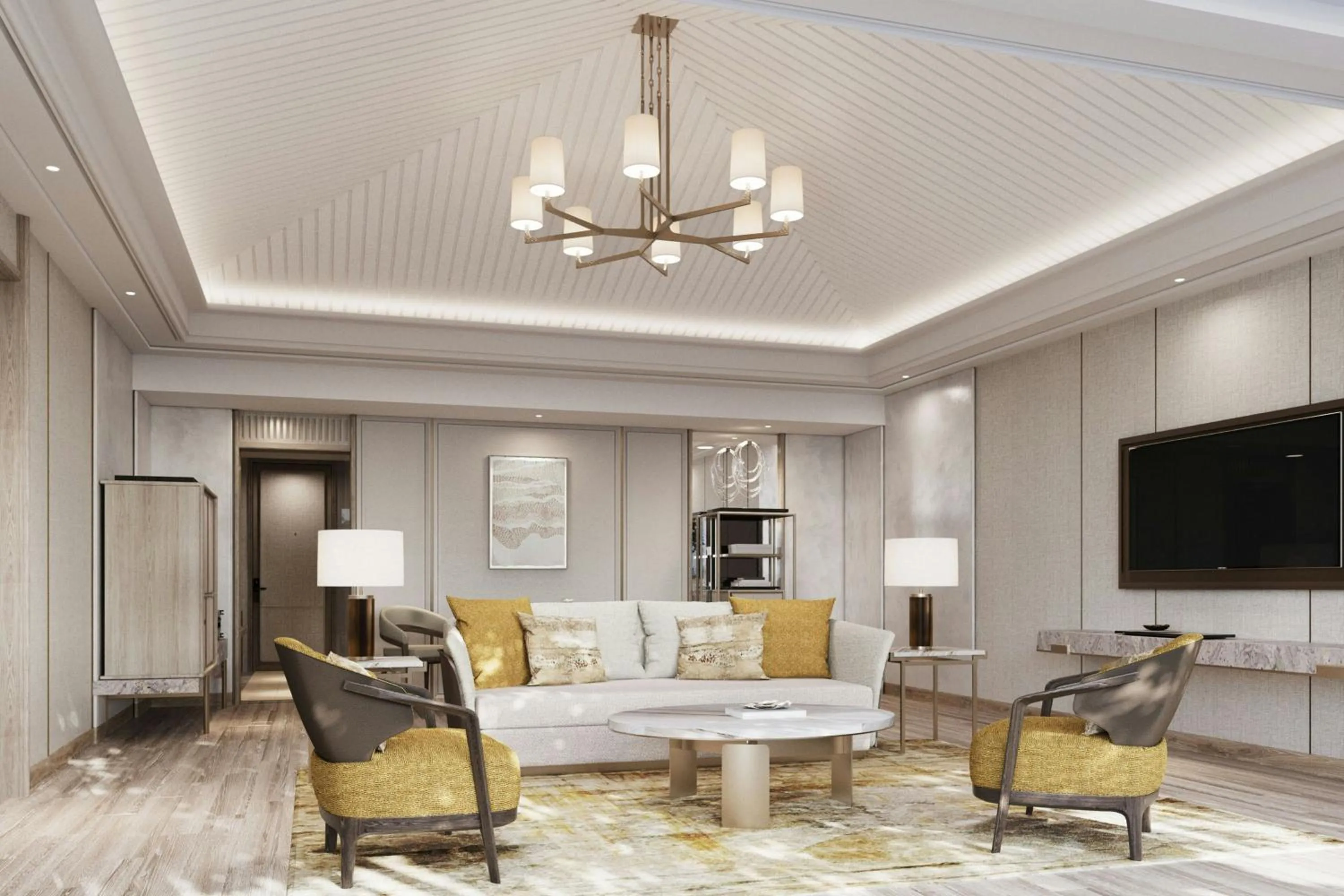 Living room in The St. Regis Goa Resort