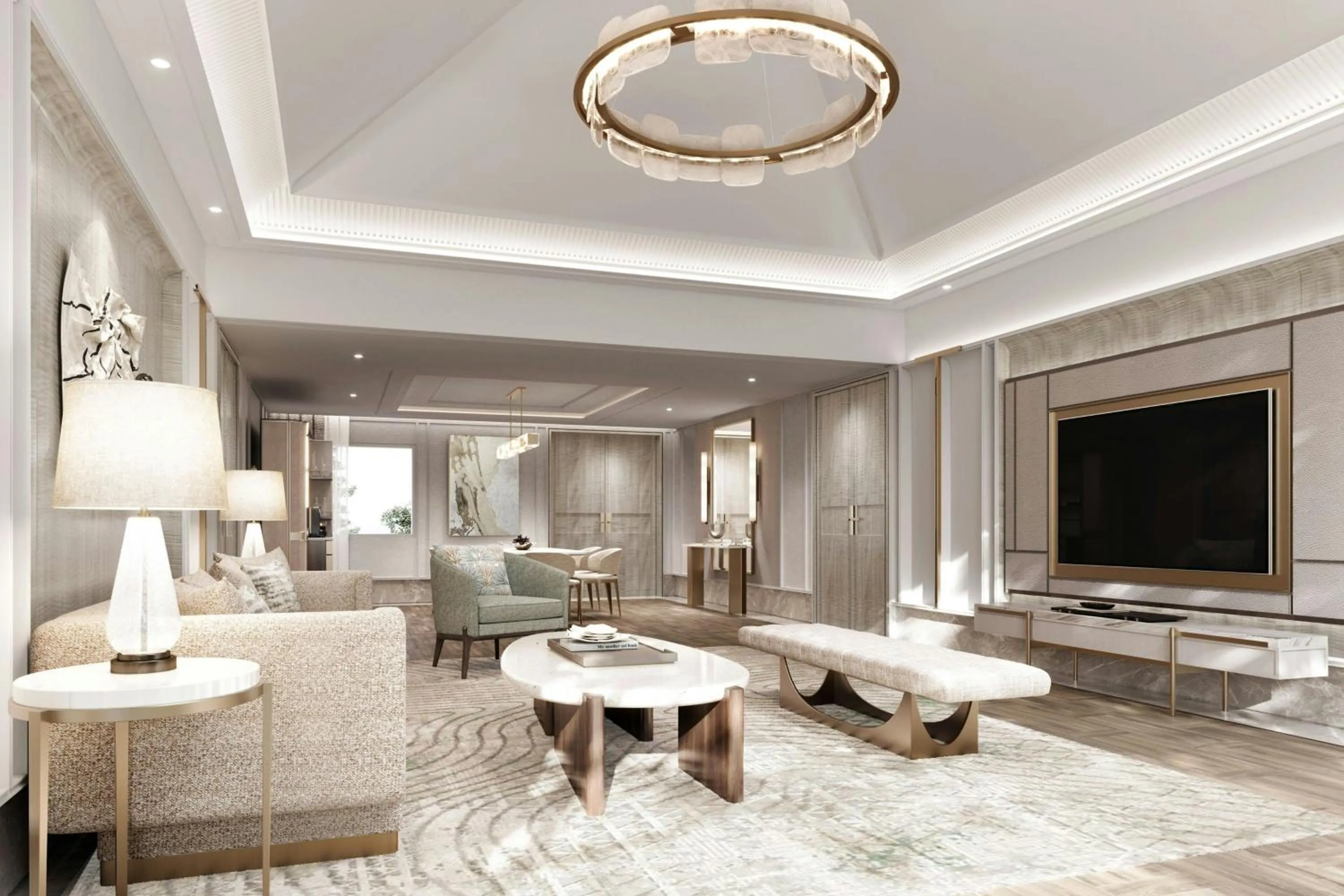 Living room in The St. Regis Goa Resort