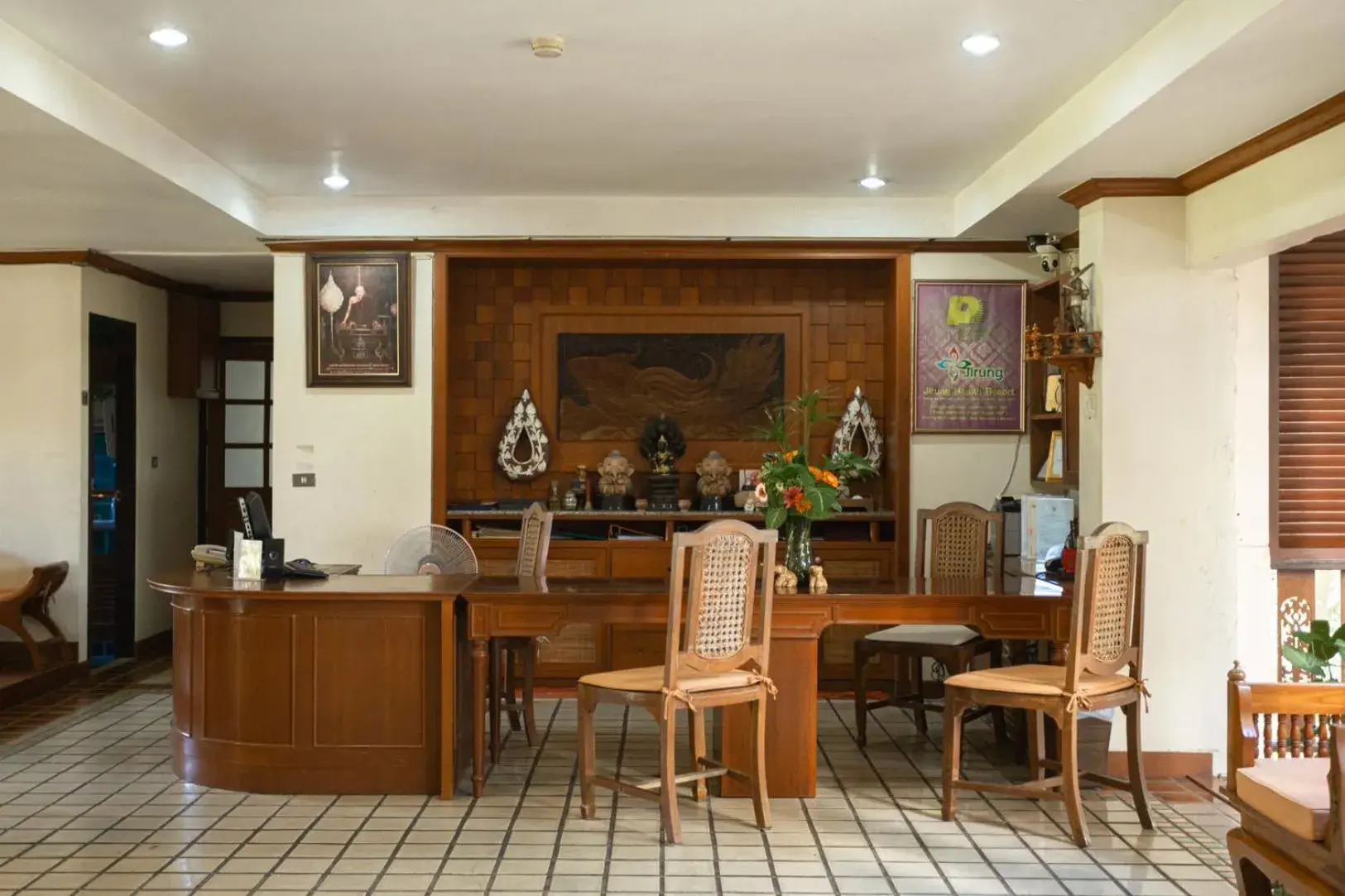 Lobby or reception in Jirung Health Village Lobby or reception in Jirung Health Village