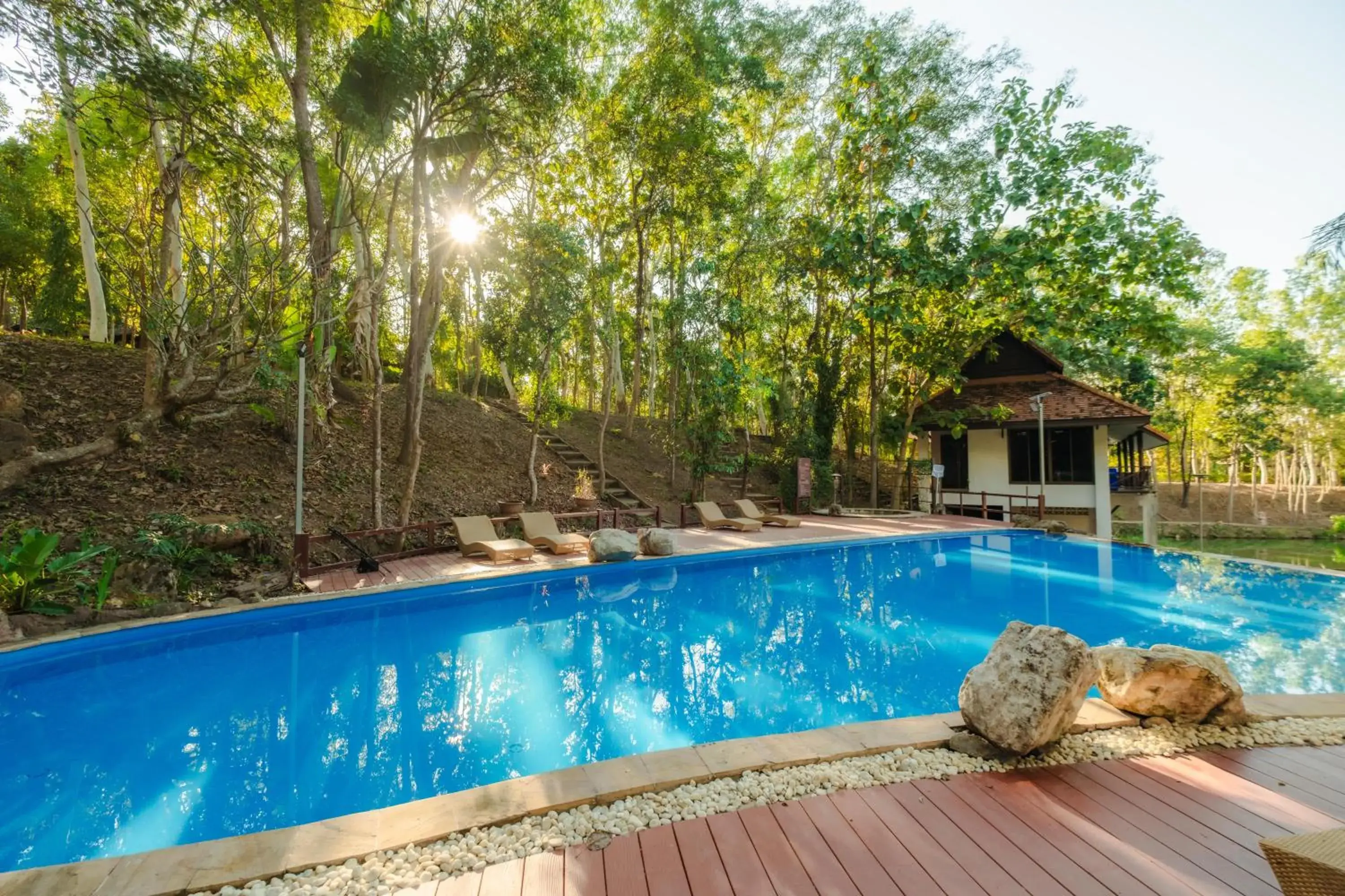 Swimming pool in Jirung Health Village Swimming pool in Jirung Health Village