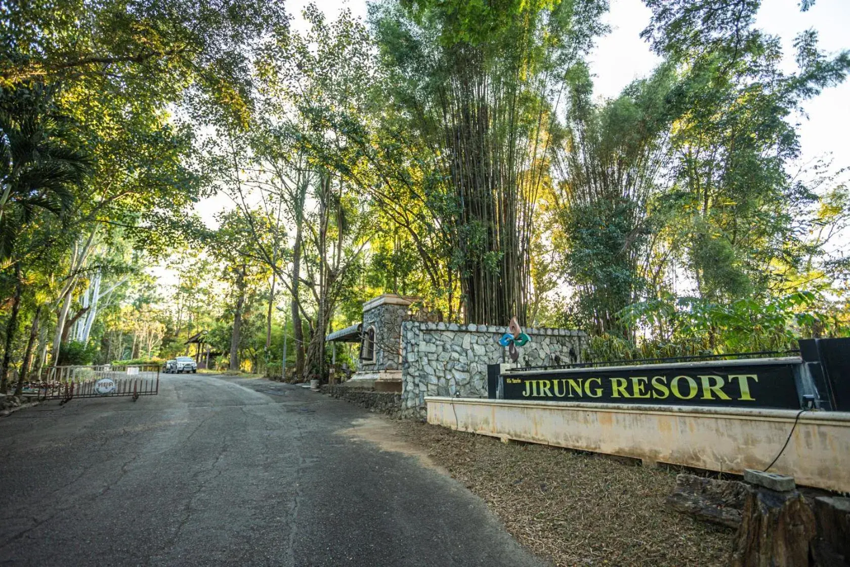Garden view in Jirung Health Village Garden view in Jirung Health Village