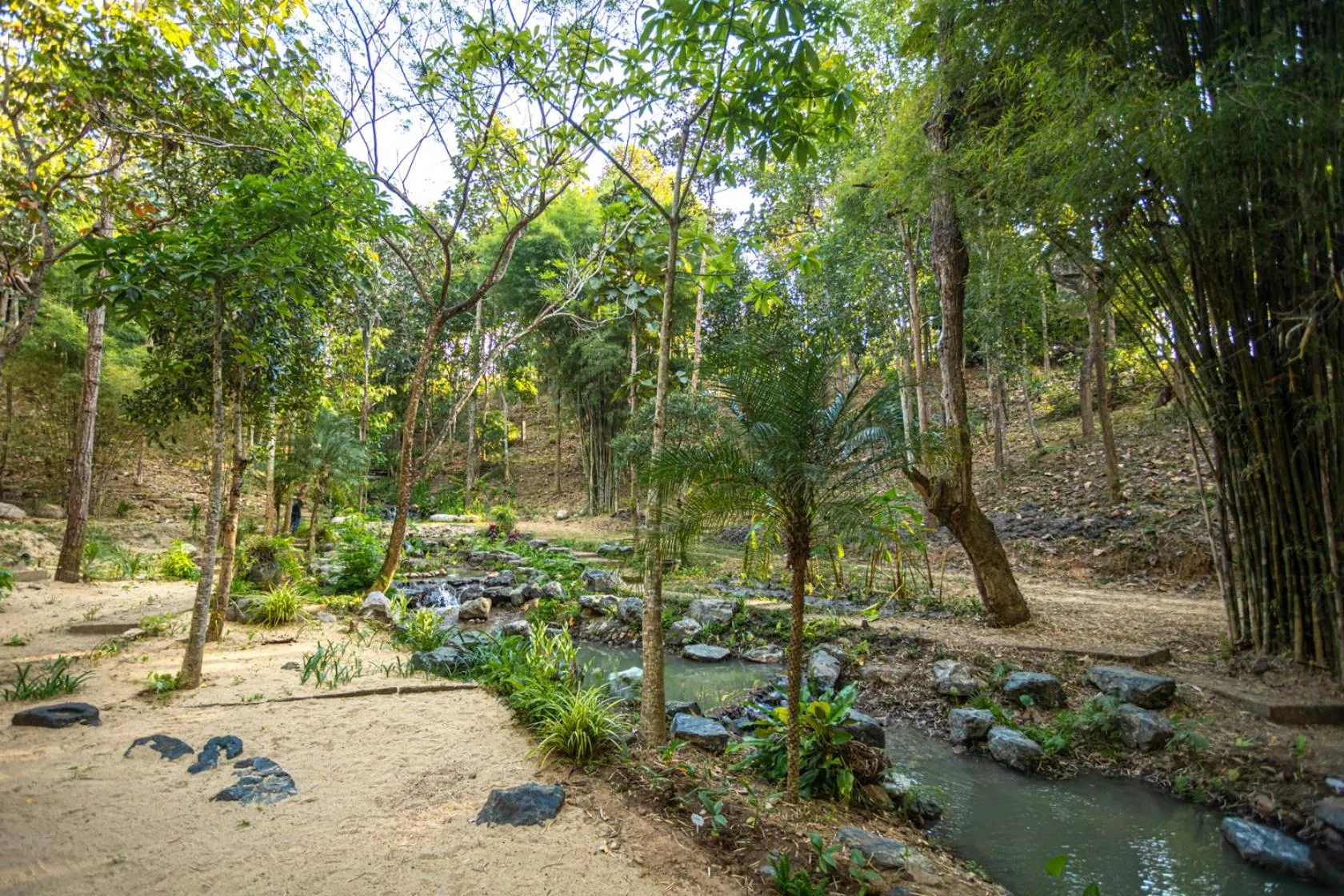 Natural landscape in Jirung Health Village