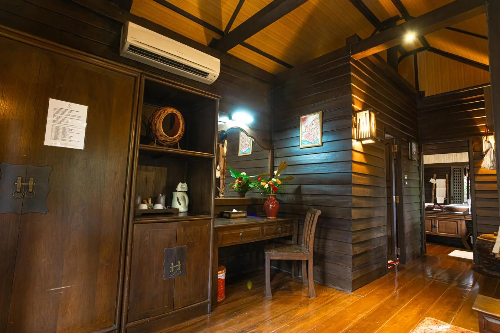 Living room in Jirung Health Village