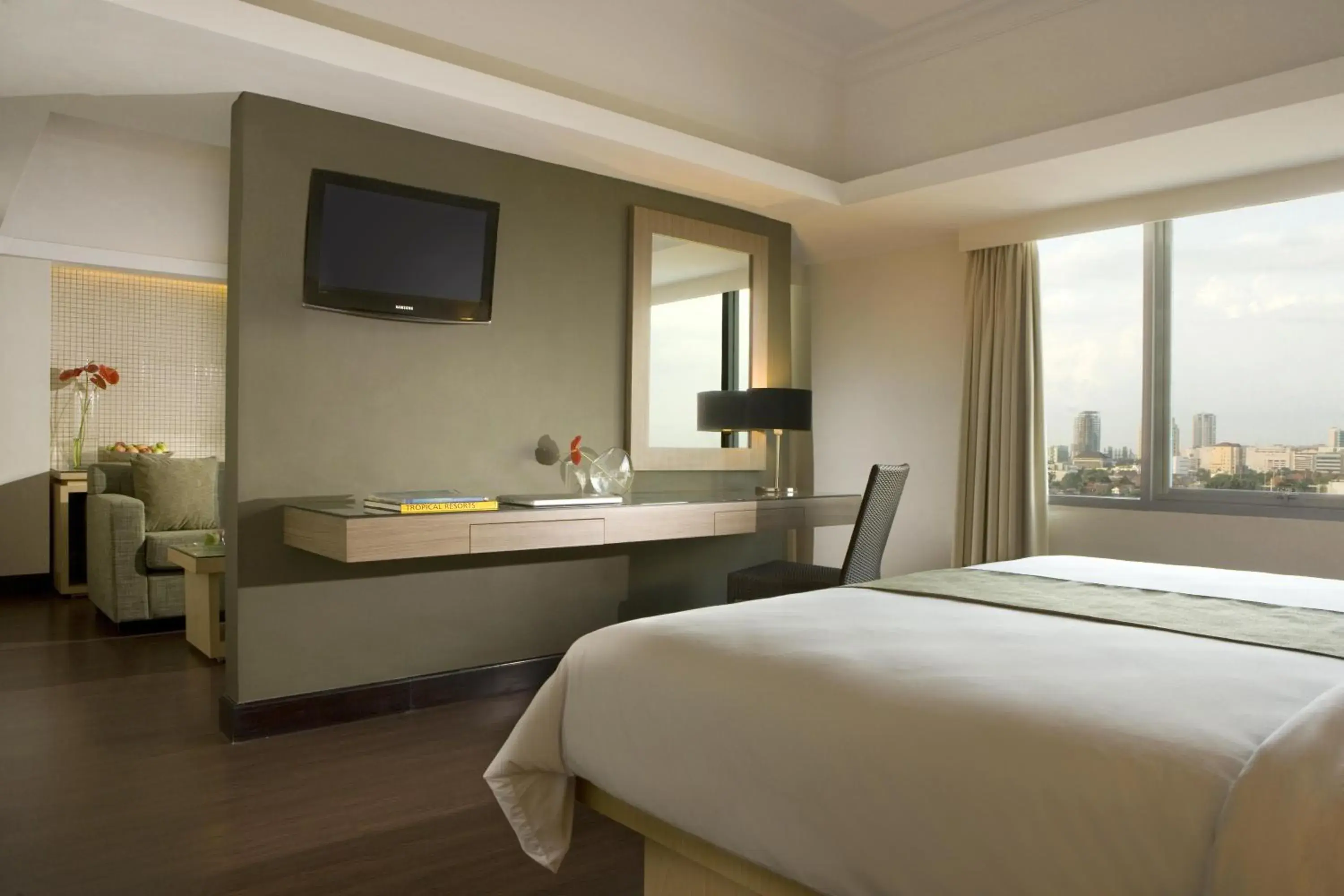 Bed in Hotel Santika Pandegiling - Surabaya Bed in Hotel Santika Pandegiling - Surabaya