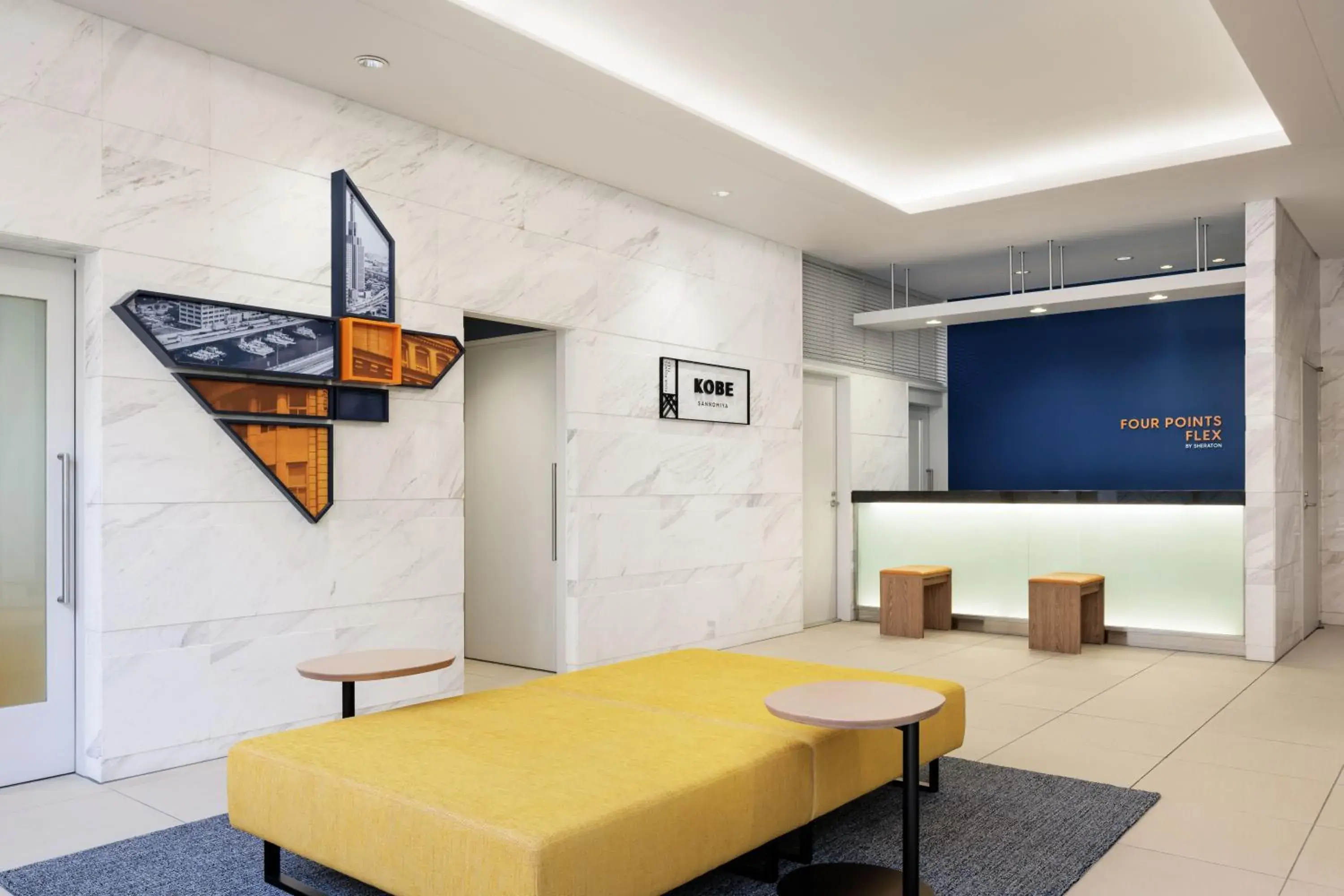 Lobby or reception in UNIZO INN Kobe Sannomiya Lobby or reception in UNIZO INN Kobe Sannomiya