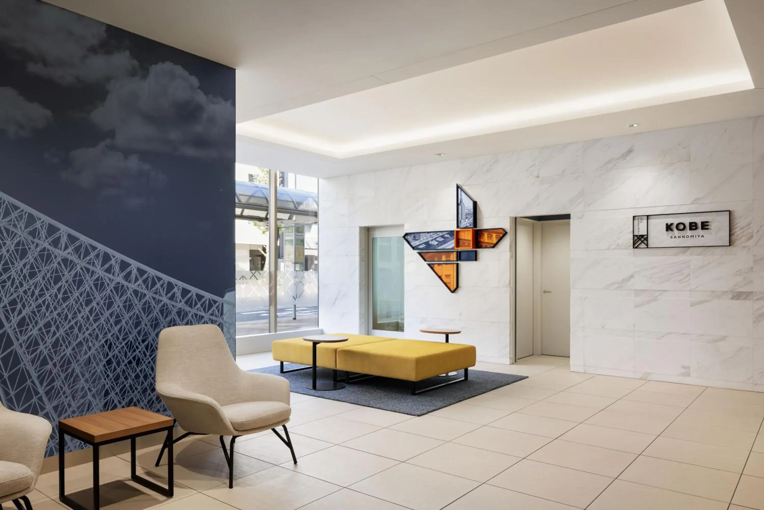 Lobby or reception in UNIZO INN Kobe Sannomiya Lobby or reception in UNIZO INN Kobe Sannomiya