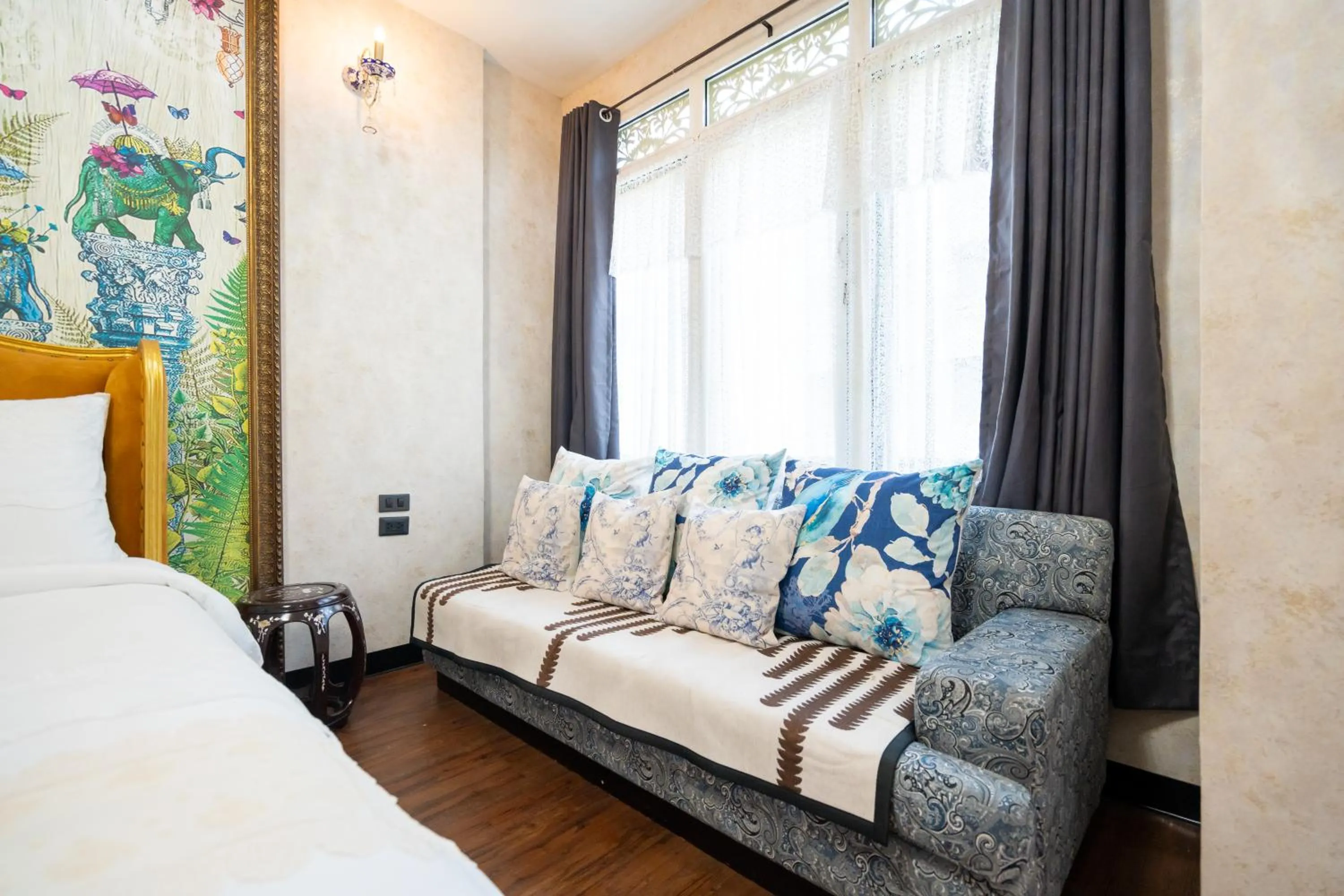 Bed in The Unforgotten B&B