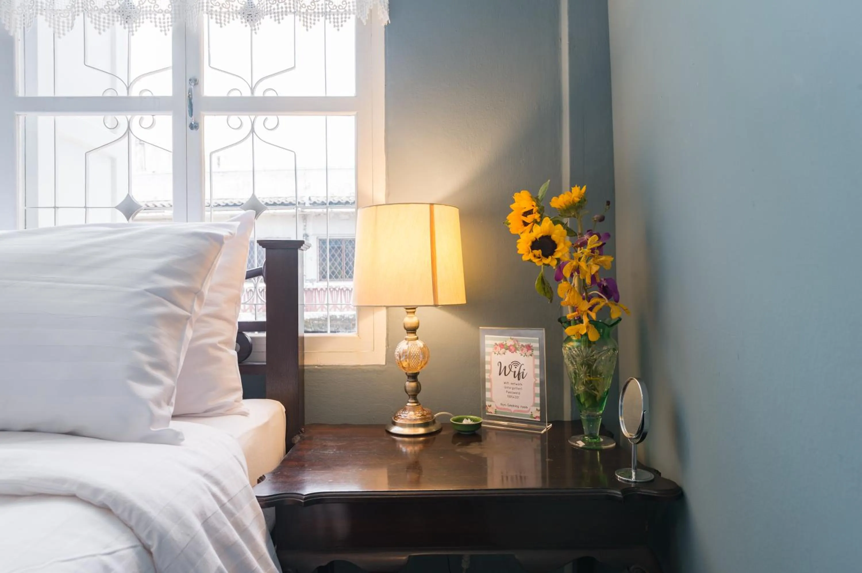 Bed in The Unforgotten B&B