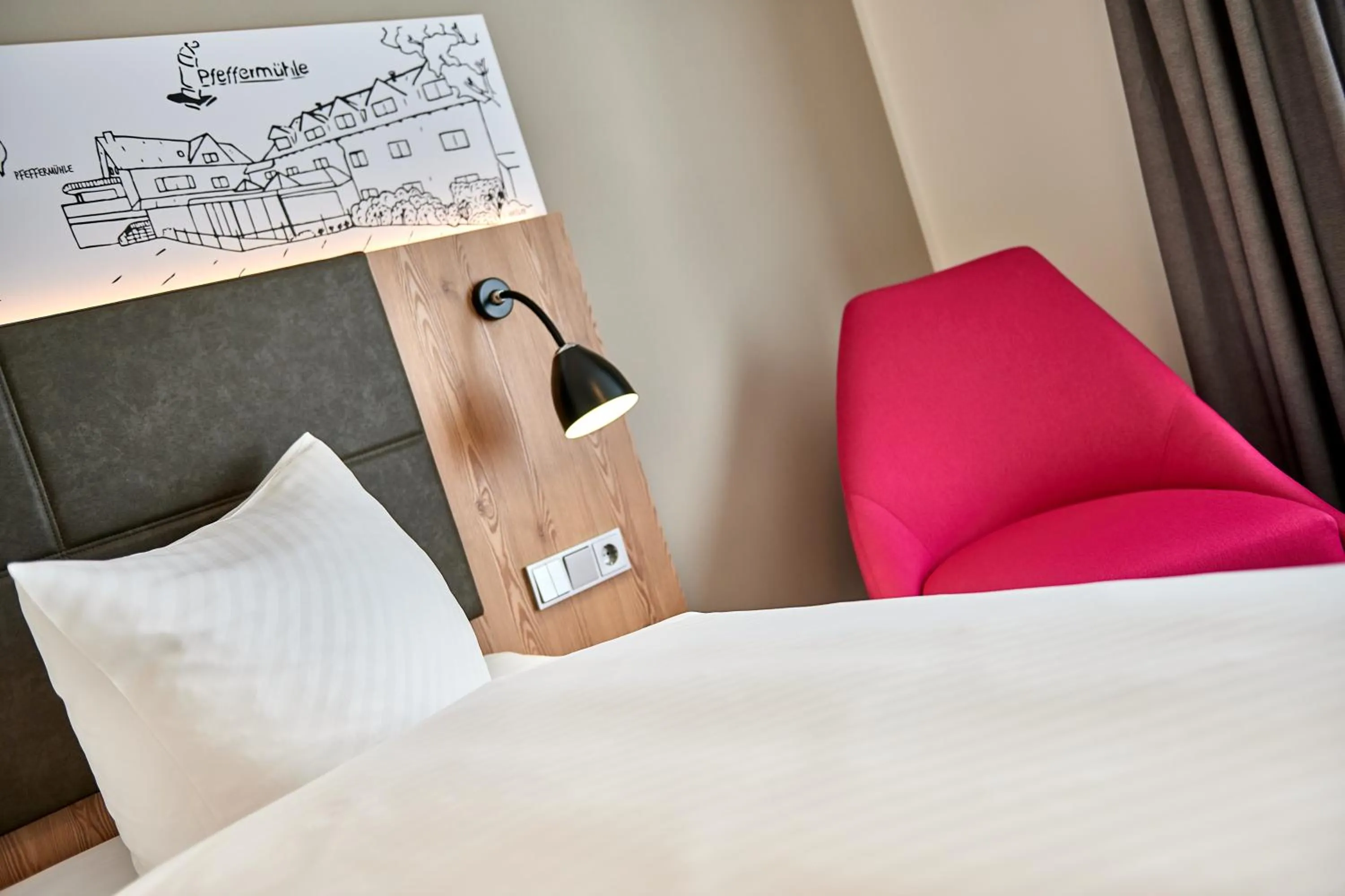 Exklusive Room with Balcony - single occupancy in Hotel Pfeffermühle