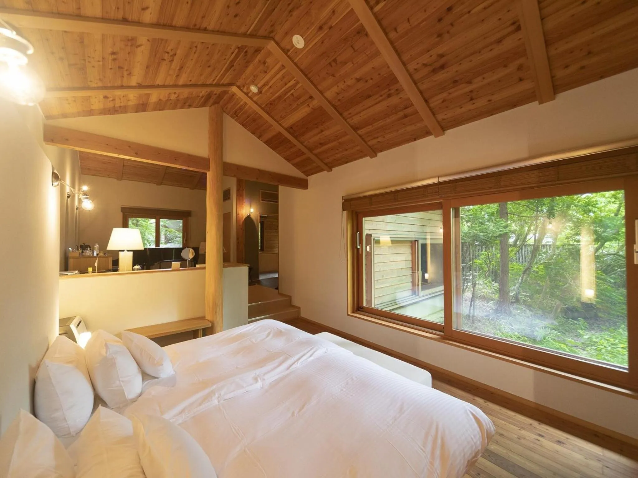 Bedroom, Bed in Hakone Retreat villa 1f