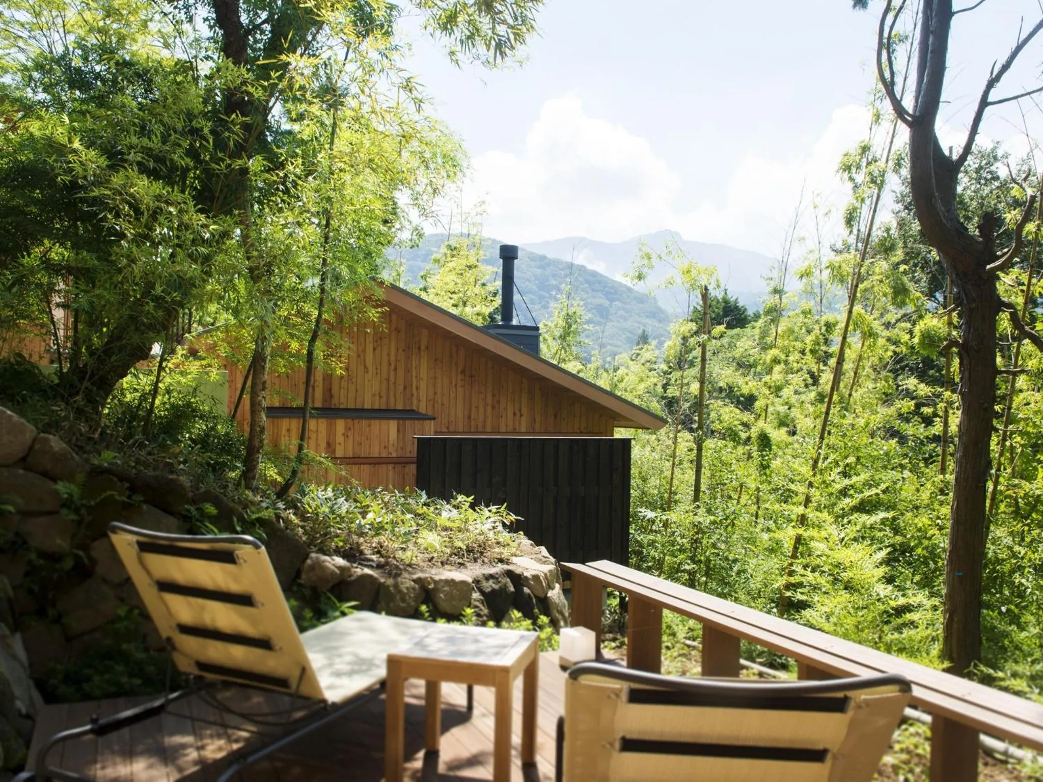 Balcony/Terrace in Hakone Retreat villa 1f