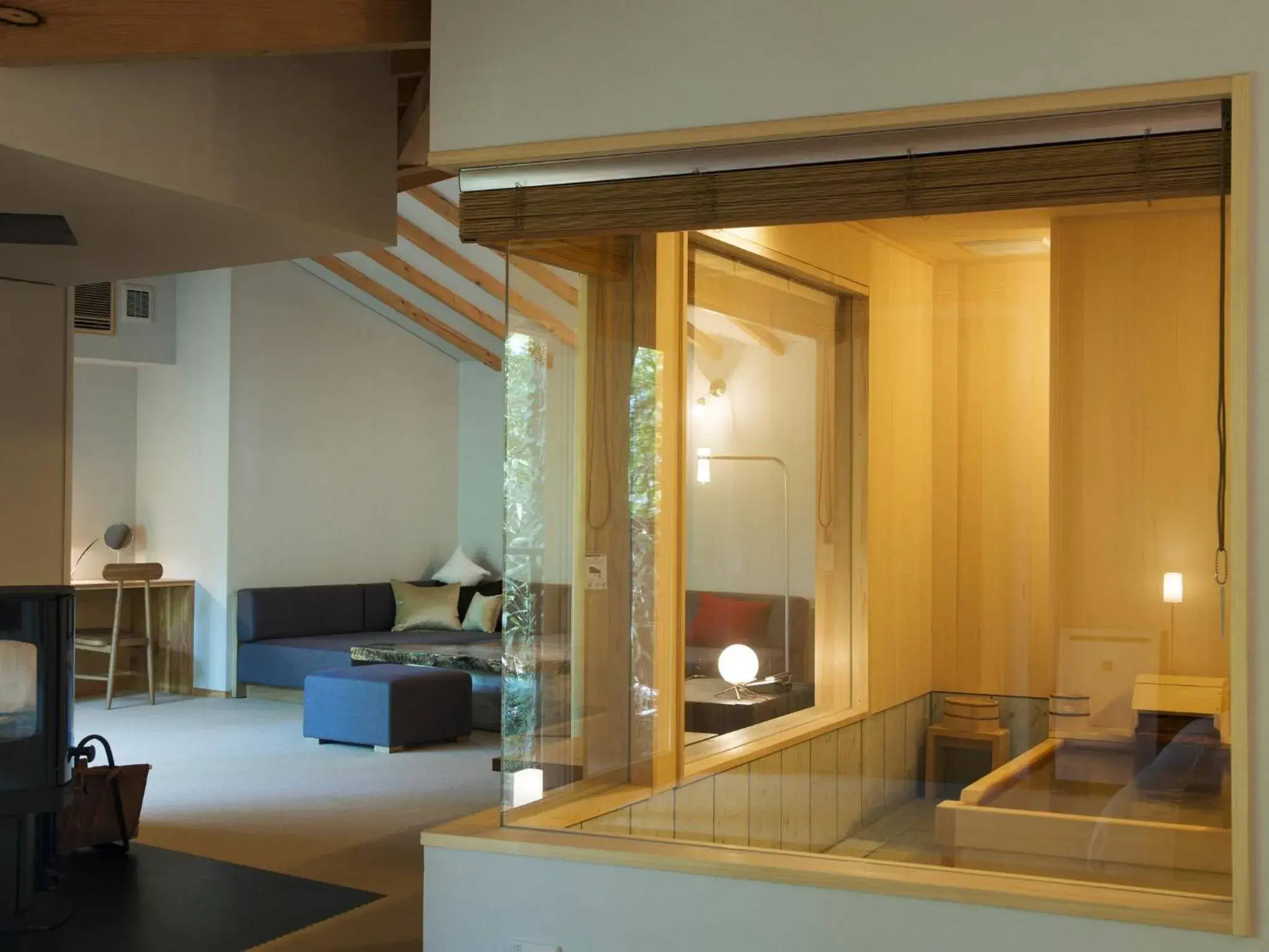 Living room in Hakone Retreat villa 1f Living room in Hakone Retreat villa 1f