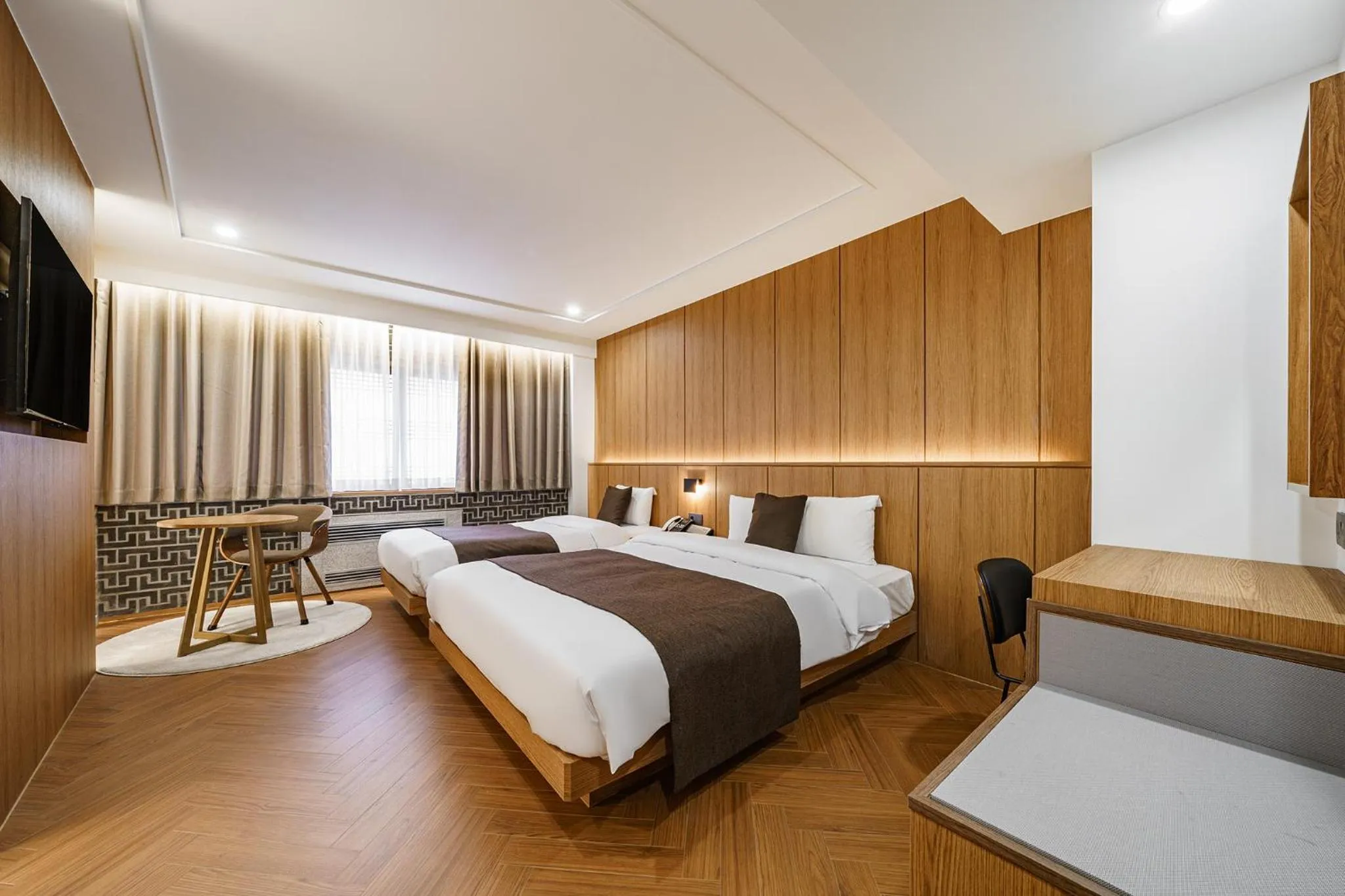 Bed in Commodore Hotel Busan