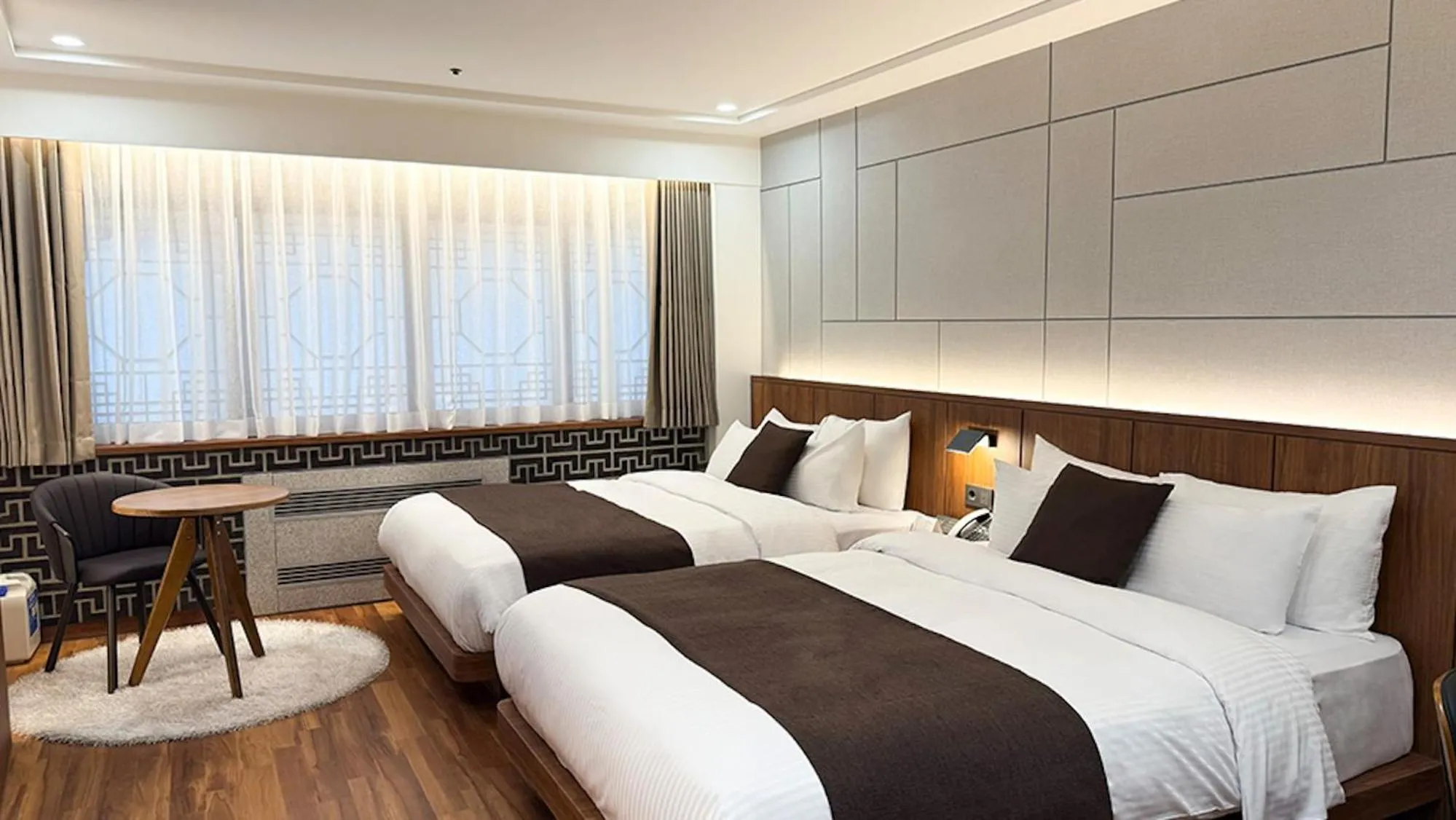 Bed in Commodore Hotel Busan