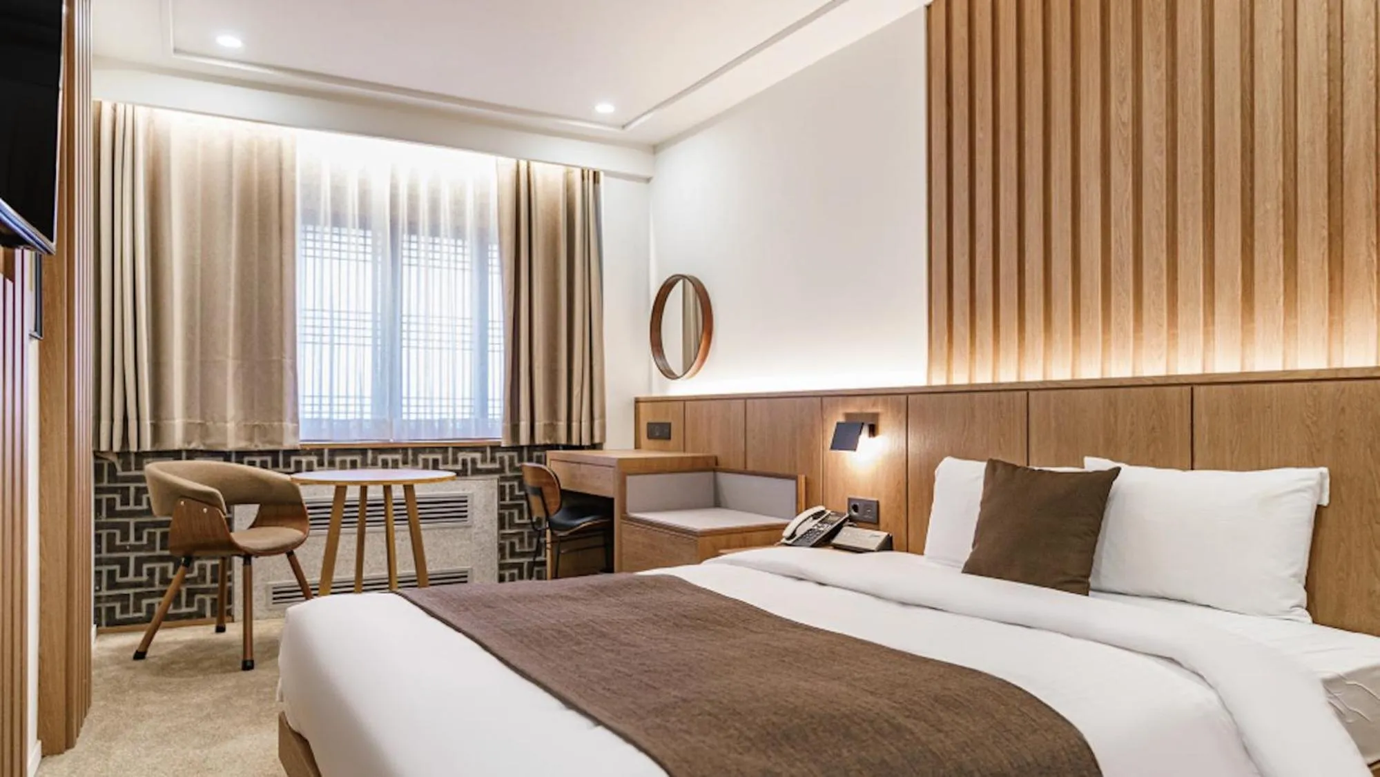 Bed in Commodore Hotel Busan