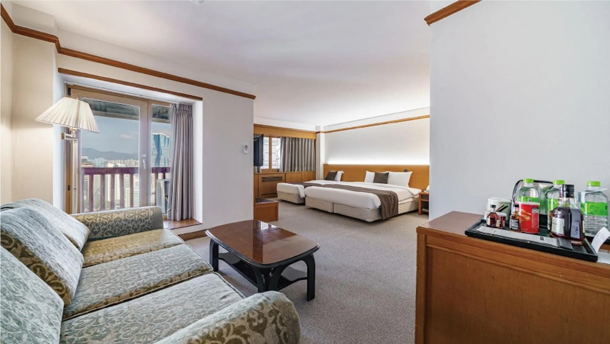 Bed in Commodore Hotel Busan