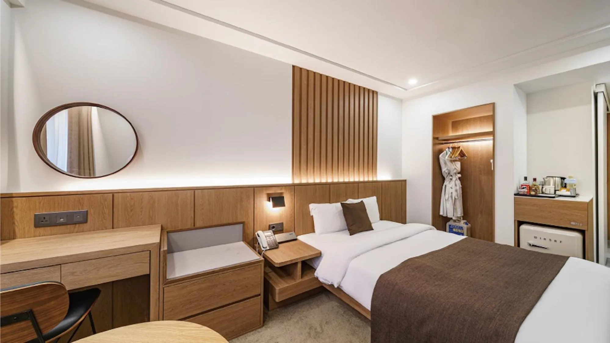 Bed in Commodore Hotel Busan