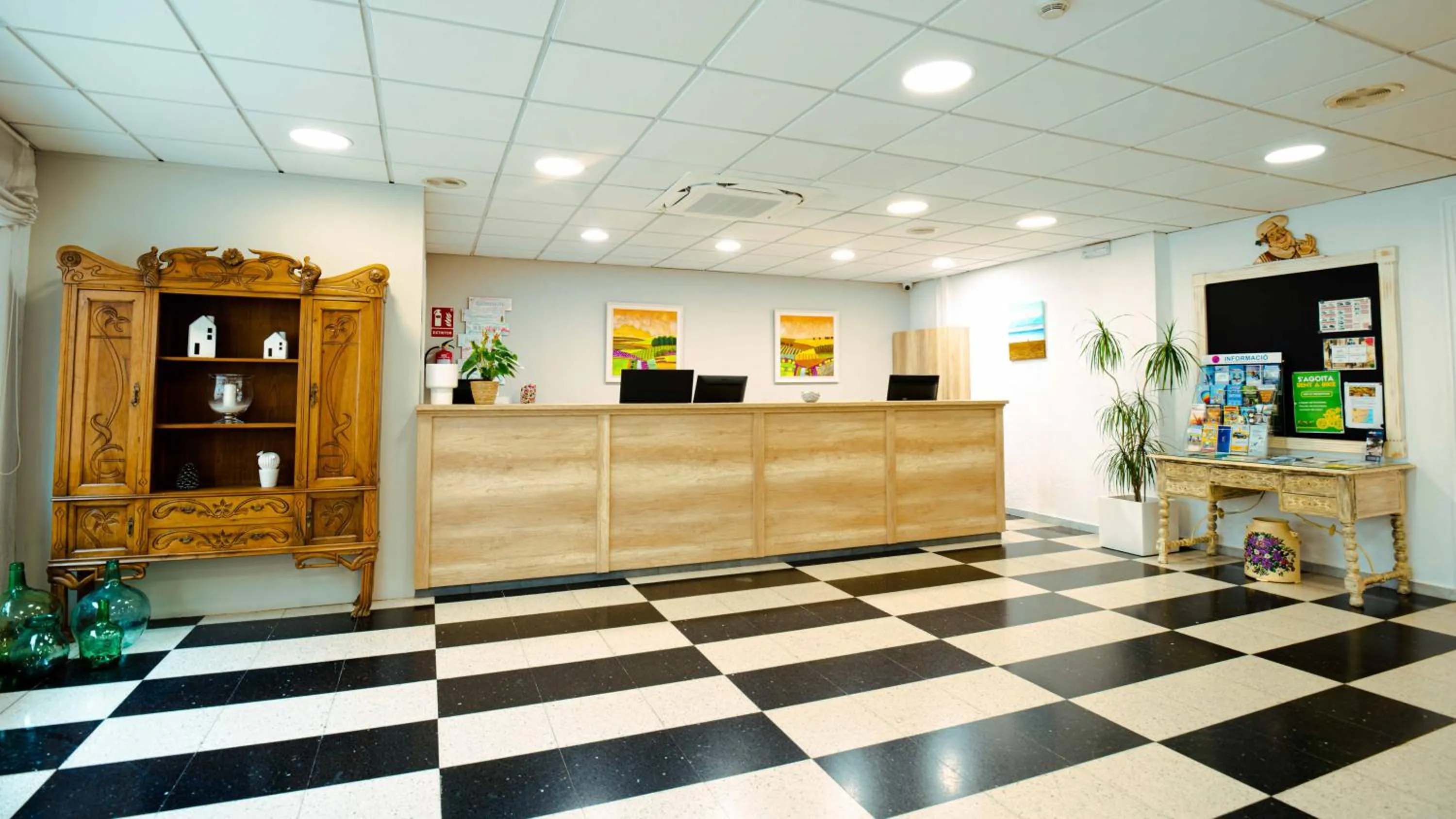 Lobby or reception in Hotel S'Agoita