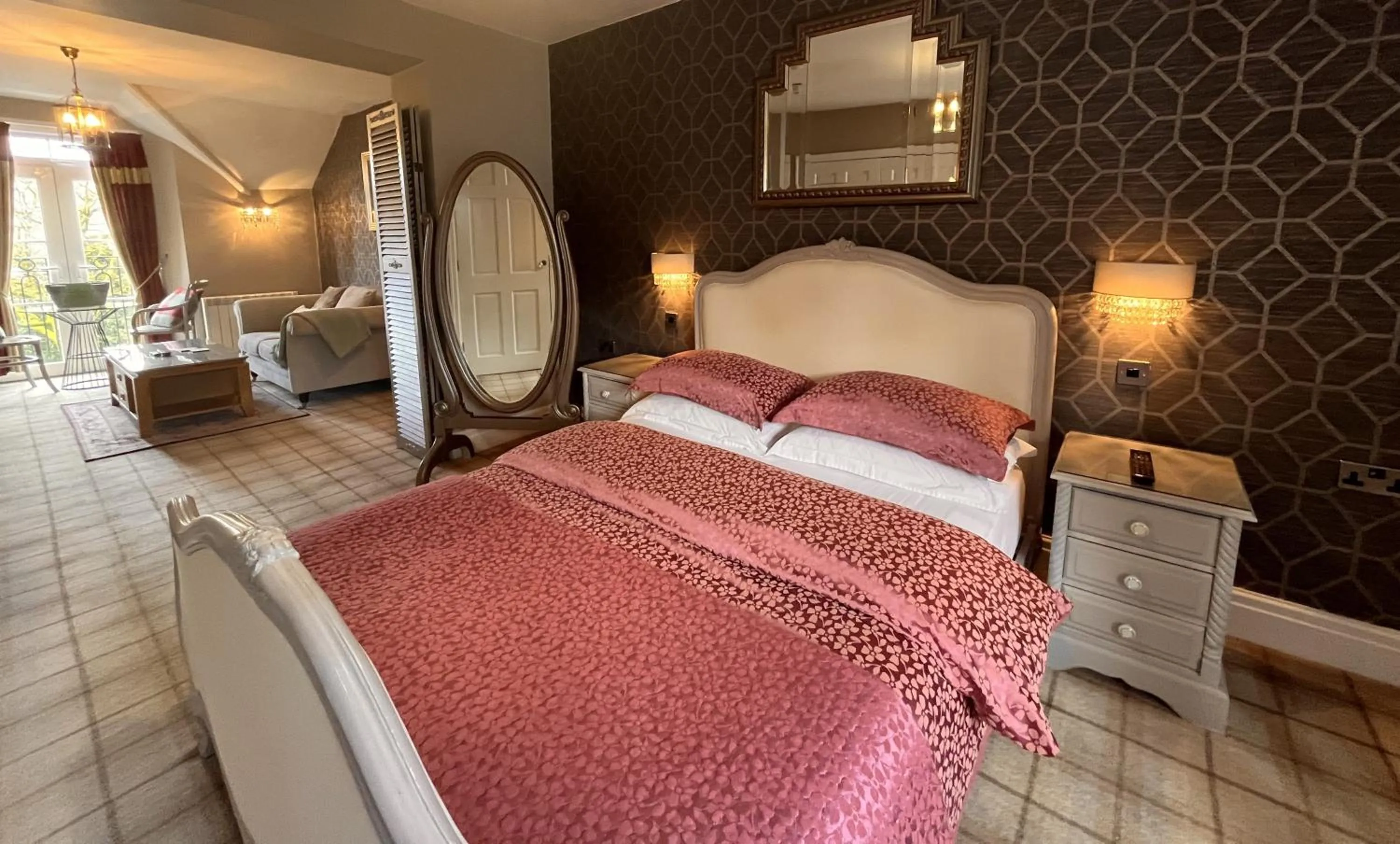 Bed in Bowness Bay Suites