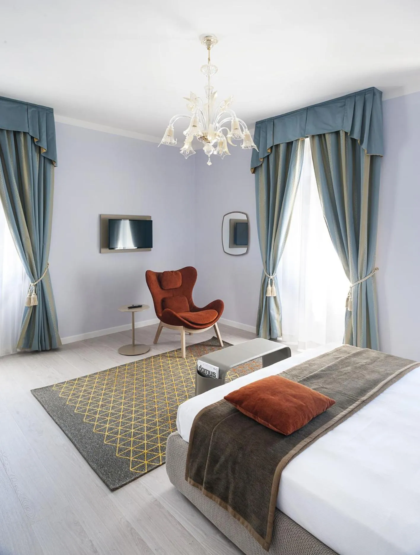 Bed in Les 7 Suites Erica