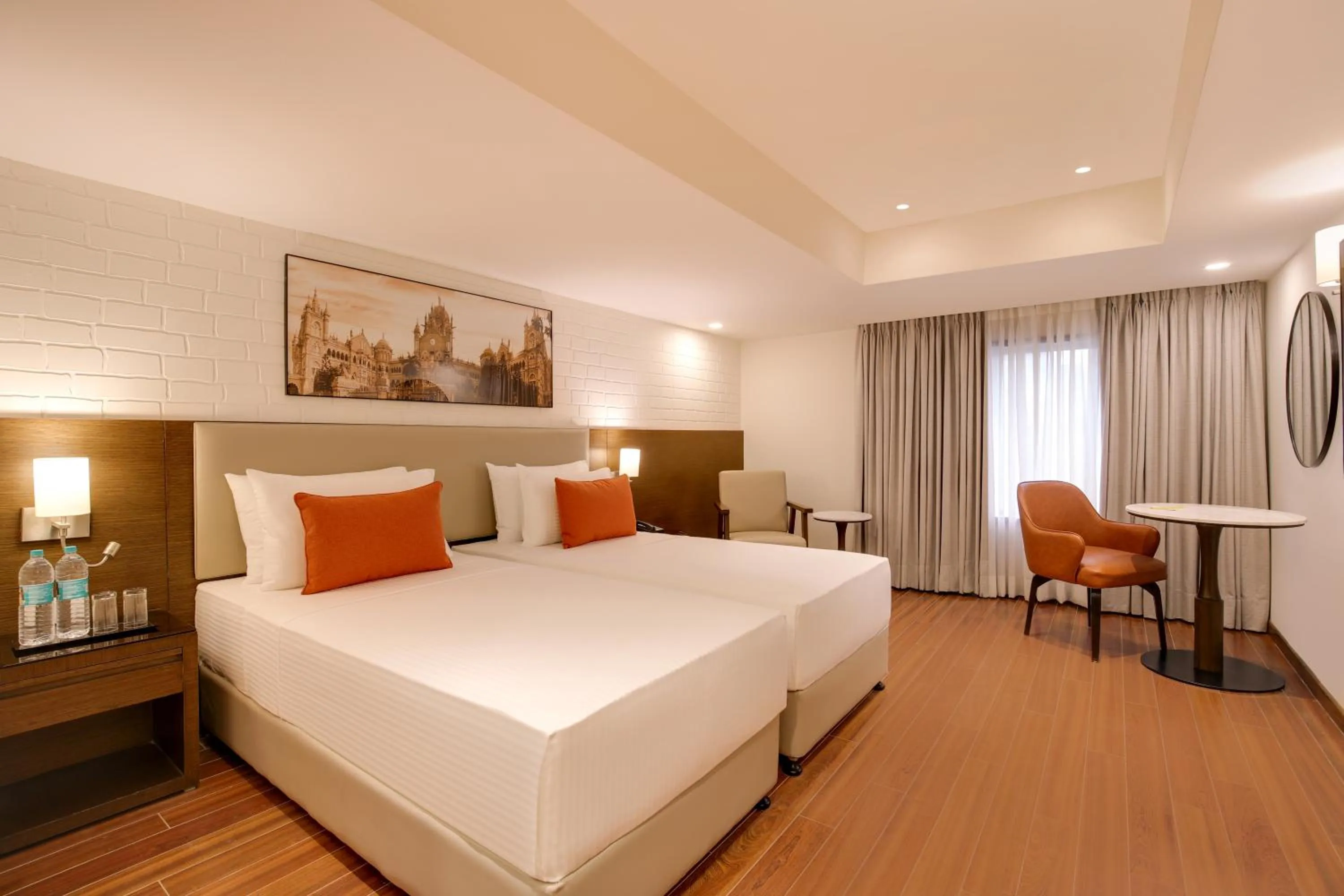 Bedroom, Bed in Lemon Tree Premier, Navi Mumbai