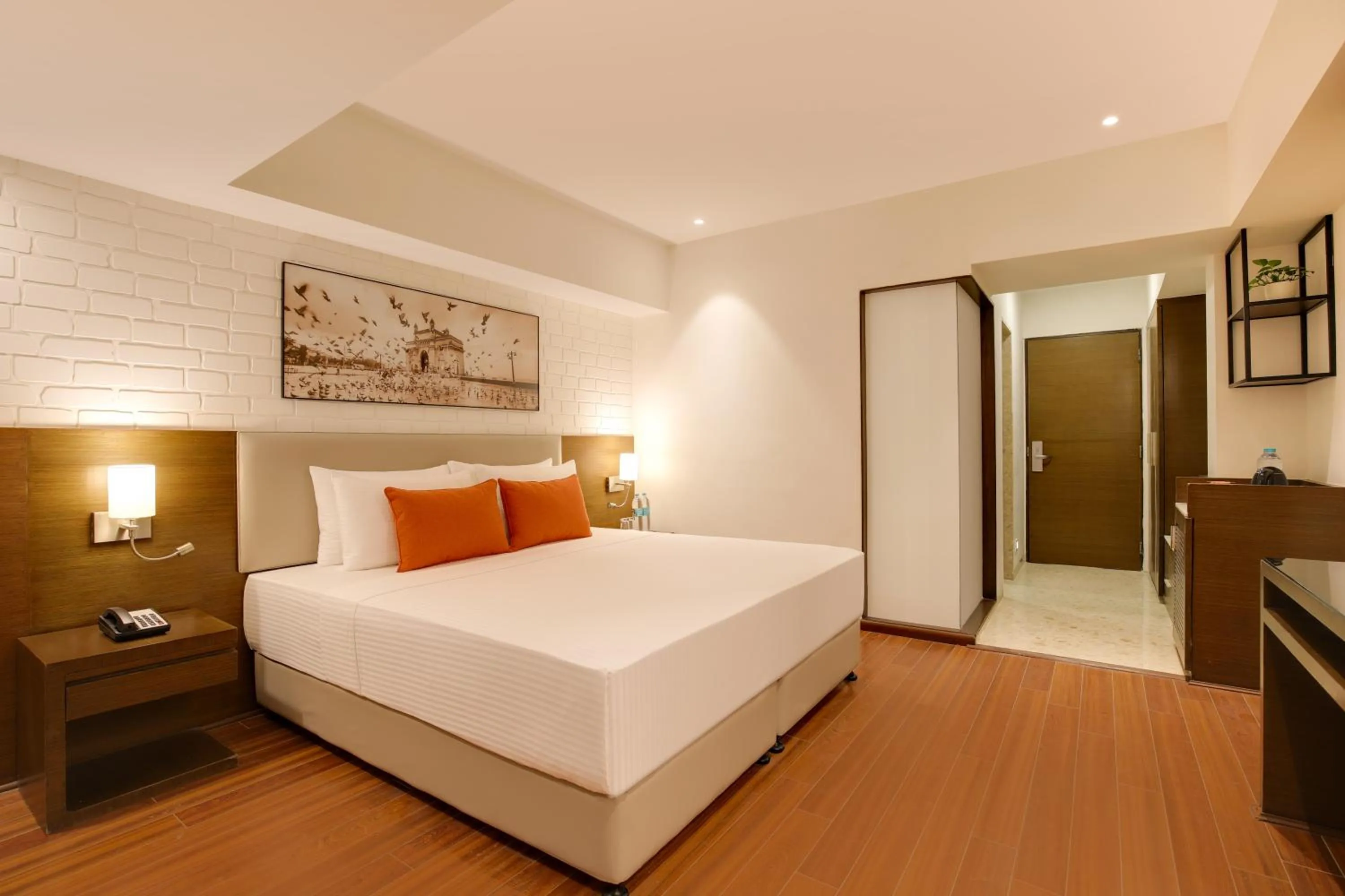 Bedroom, Bed in Lemon Tree Premier, Navi Mumbai