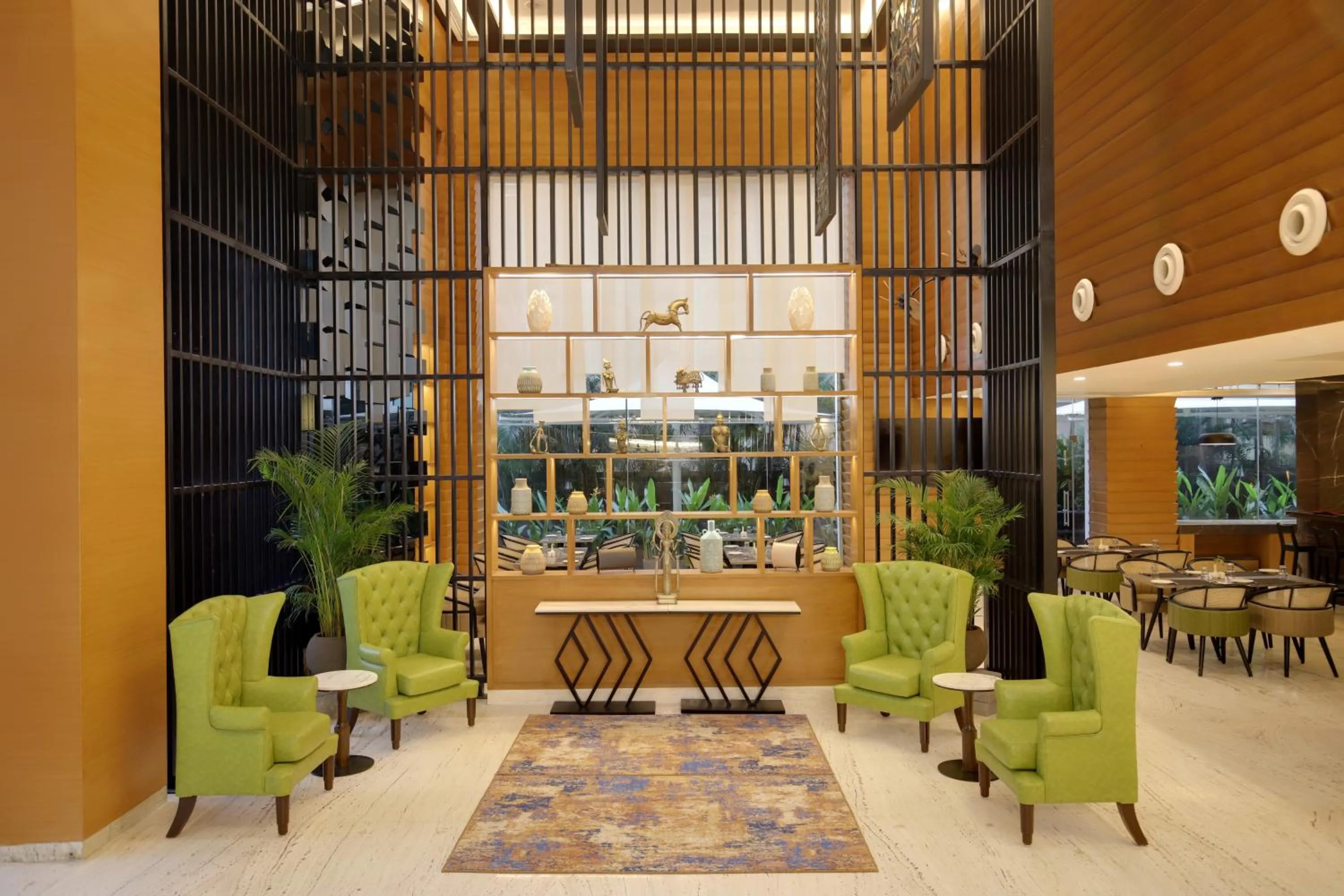 Seating area in Lemon Tree Premier, Navi Mumbai