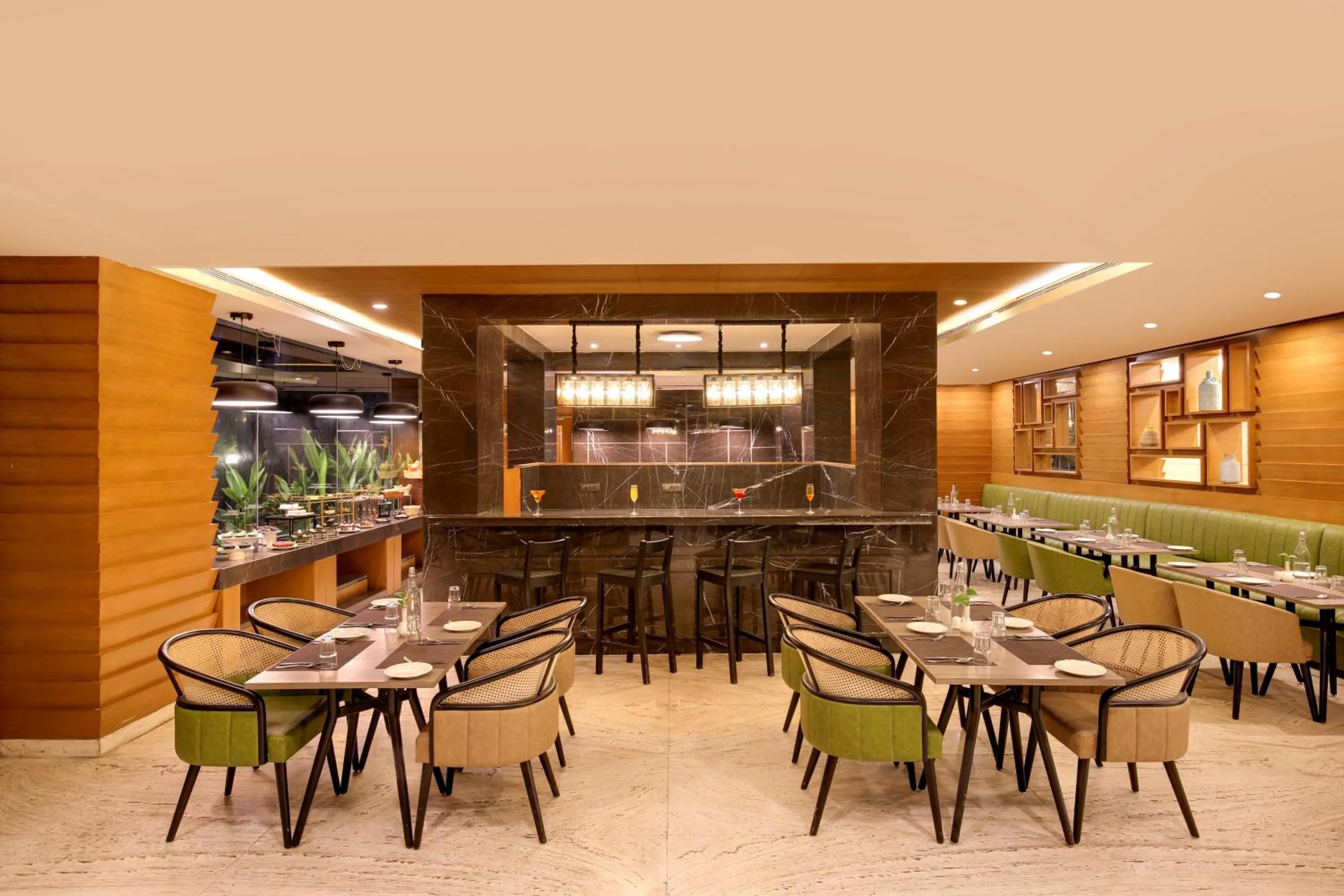 Seating area in Lemon Tree Premier, Navi Mumbai