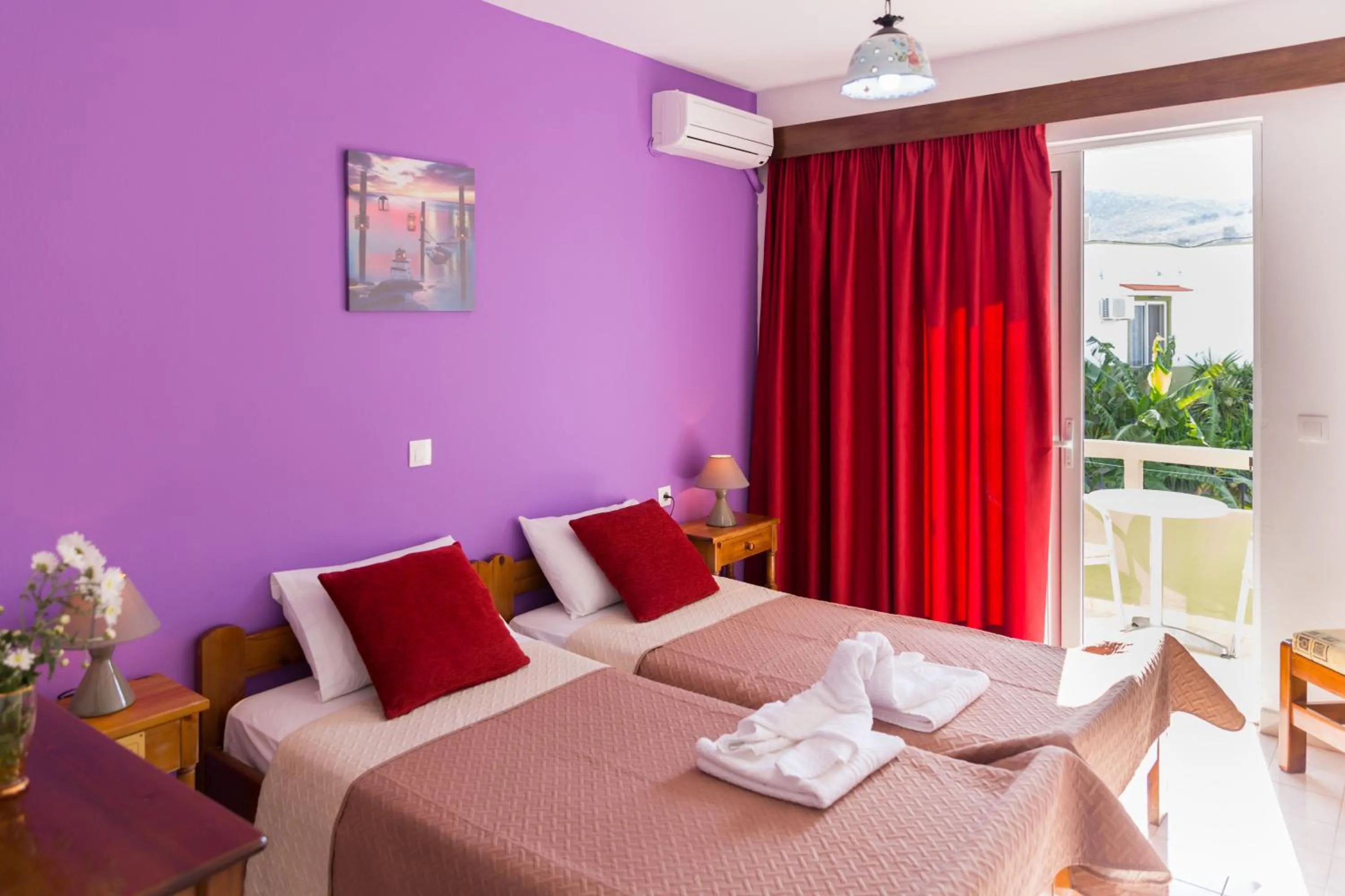 Photo of the whole room in Tsambika Sun Hotel