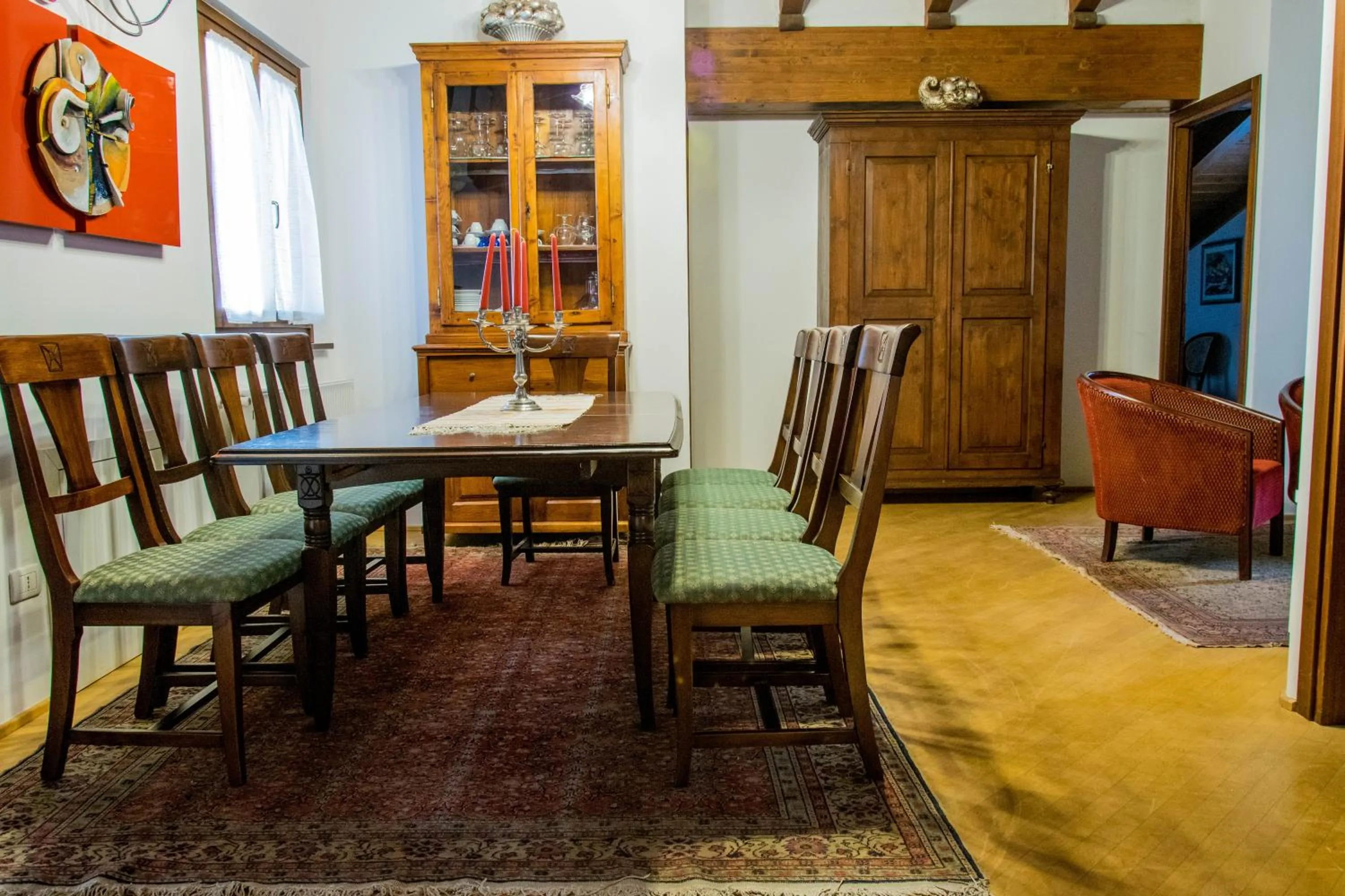 Communal lounge/ TV room in B&B Ca'neva