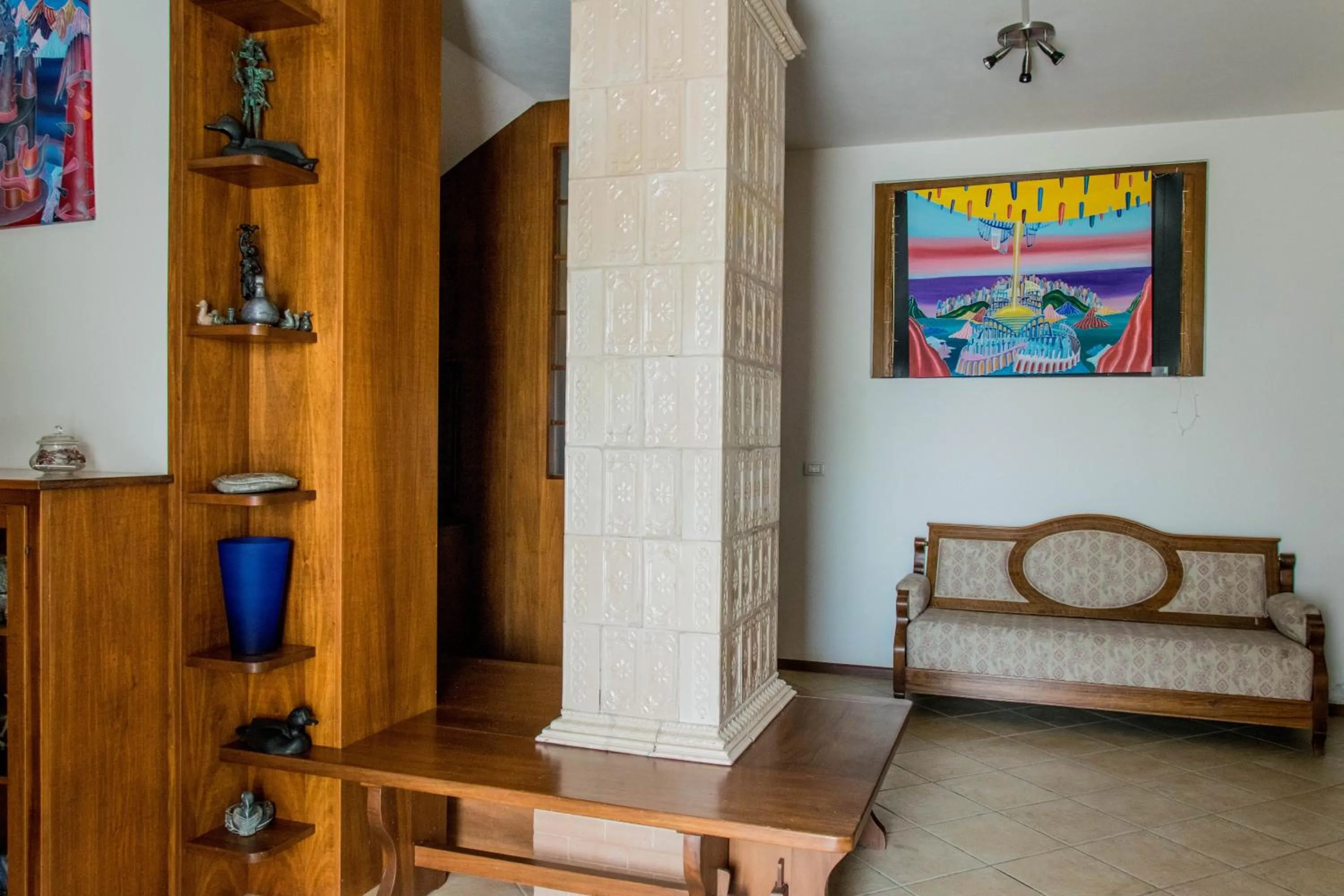 Communal lounge/ TV room in B&B Ca'neva