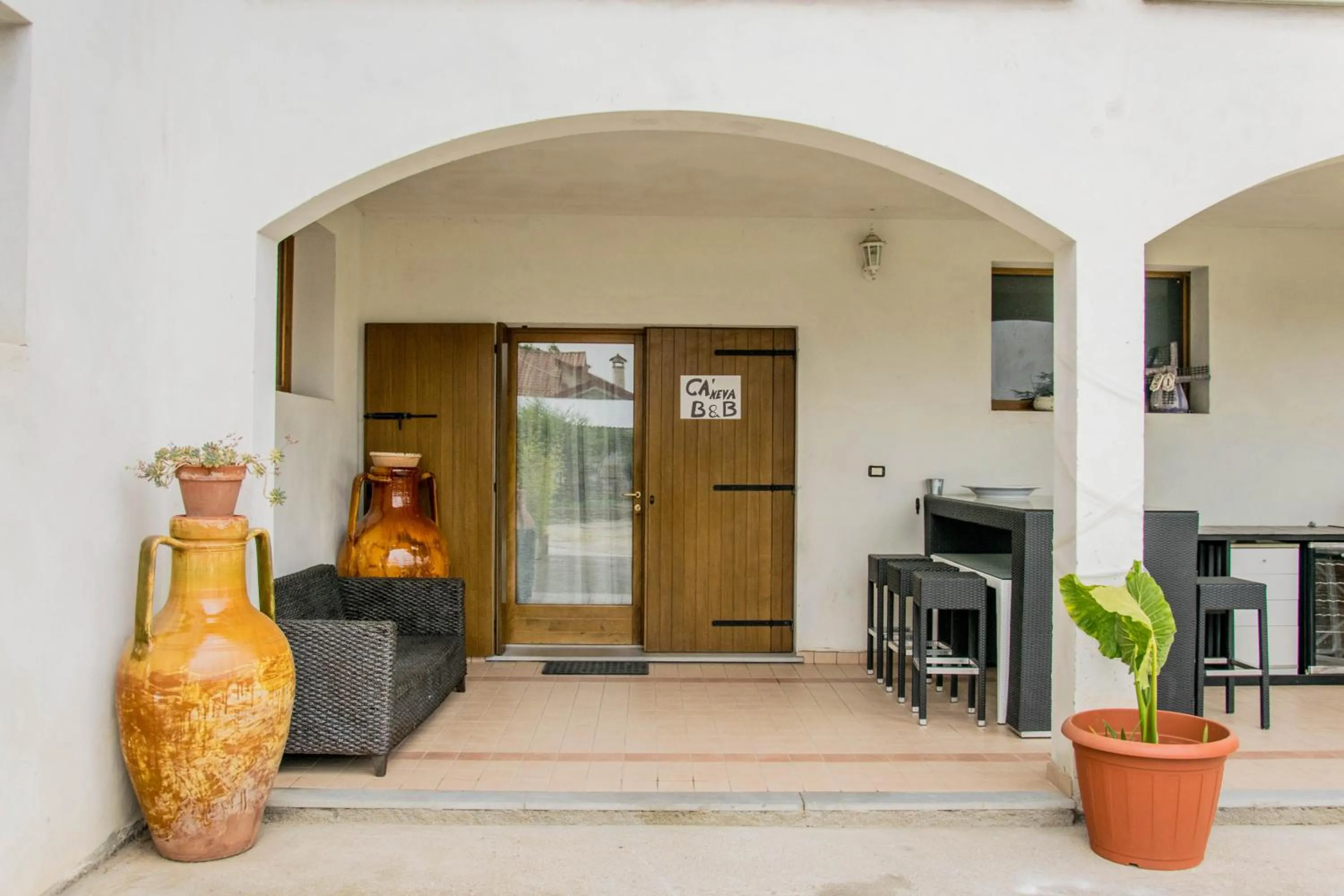 Facade/entrance in B&B Ca'neva