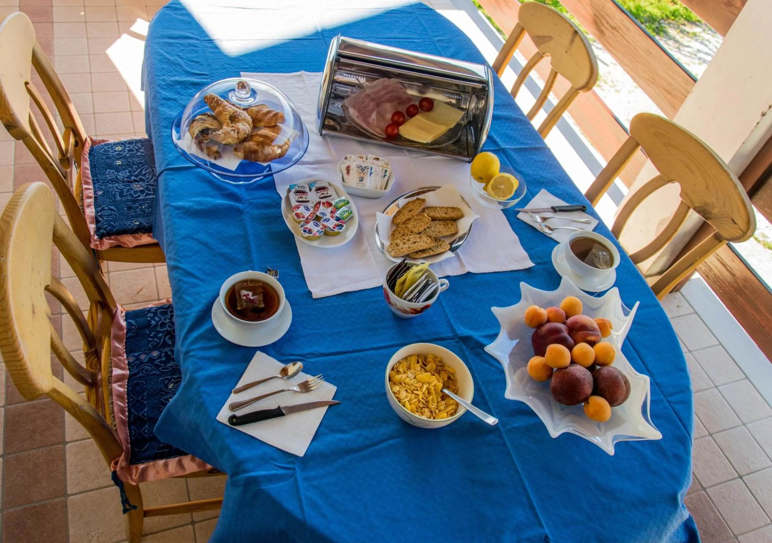 Food close-up in B&B Ca'neva