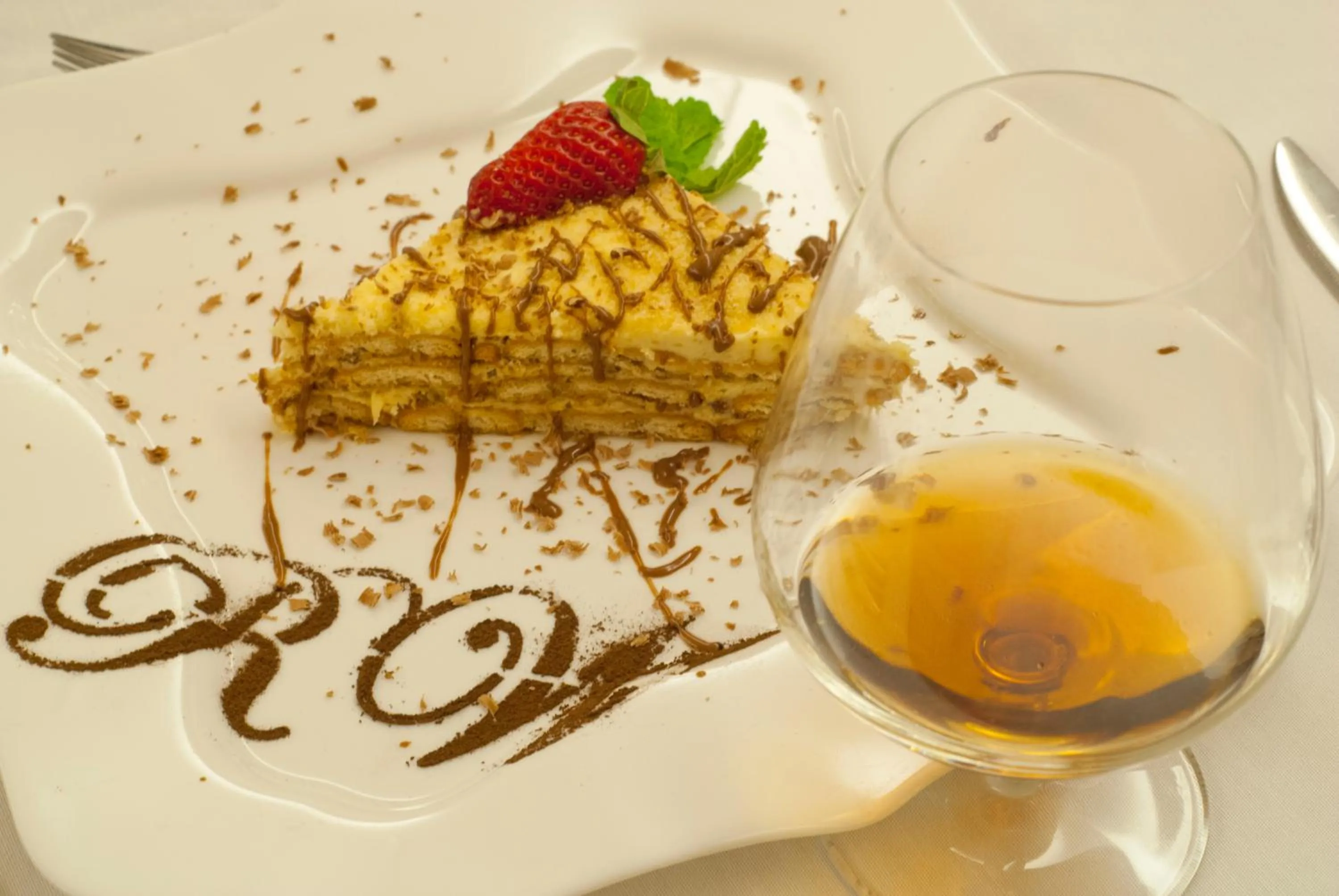 Food and drinks in Radina's Way Hotel