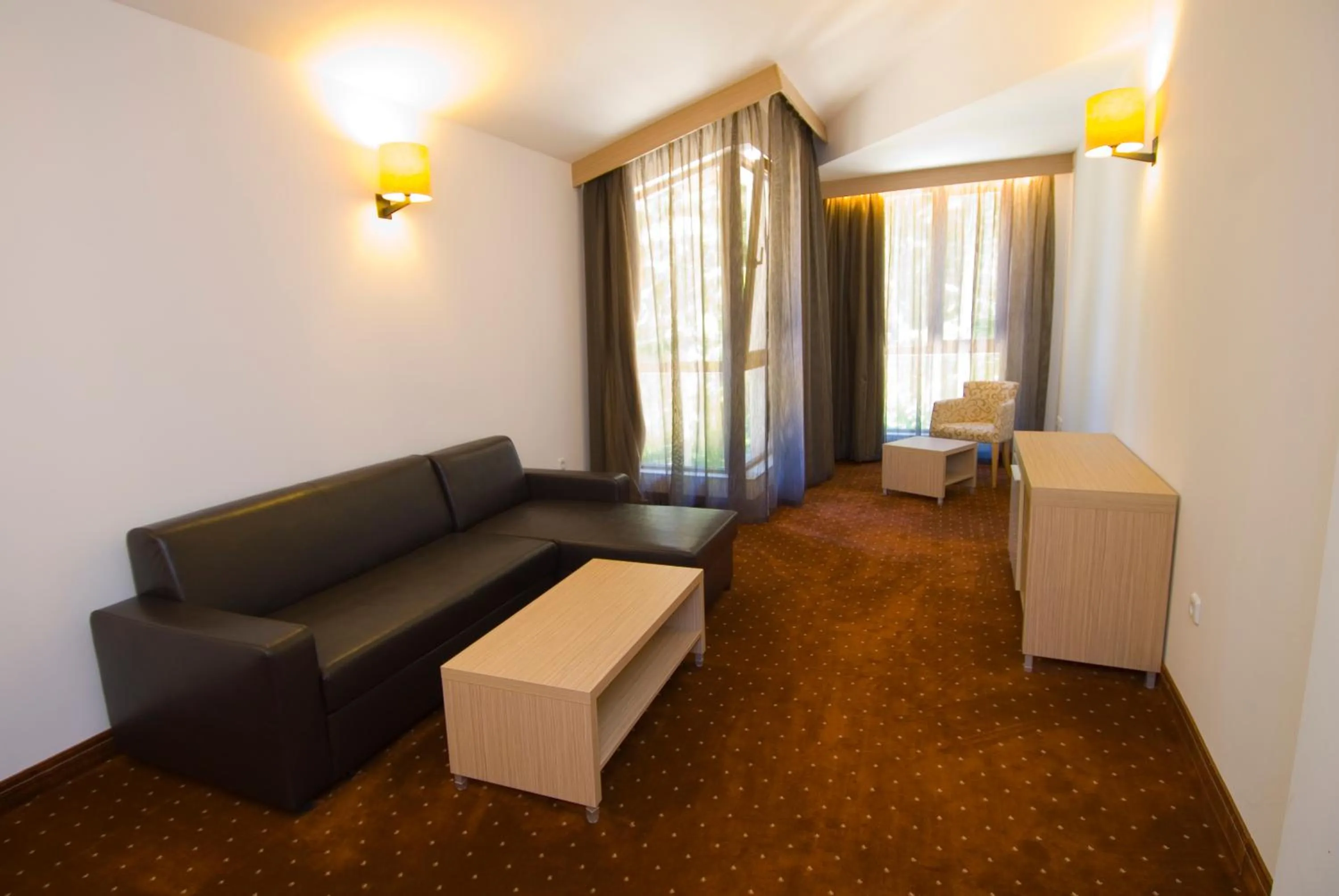 Living room in Radina's Way Hotel