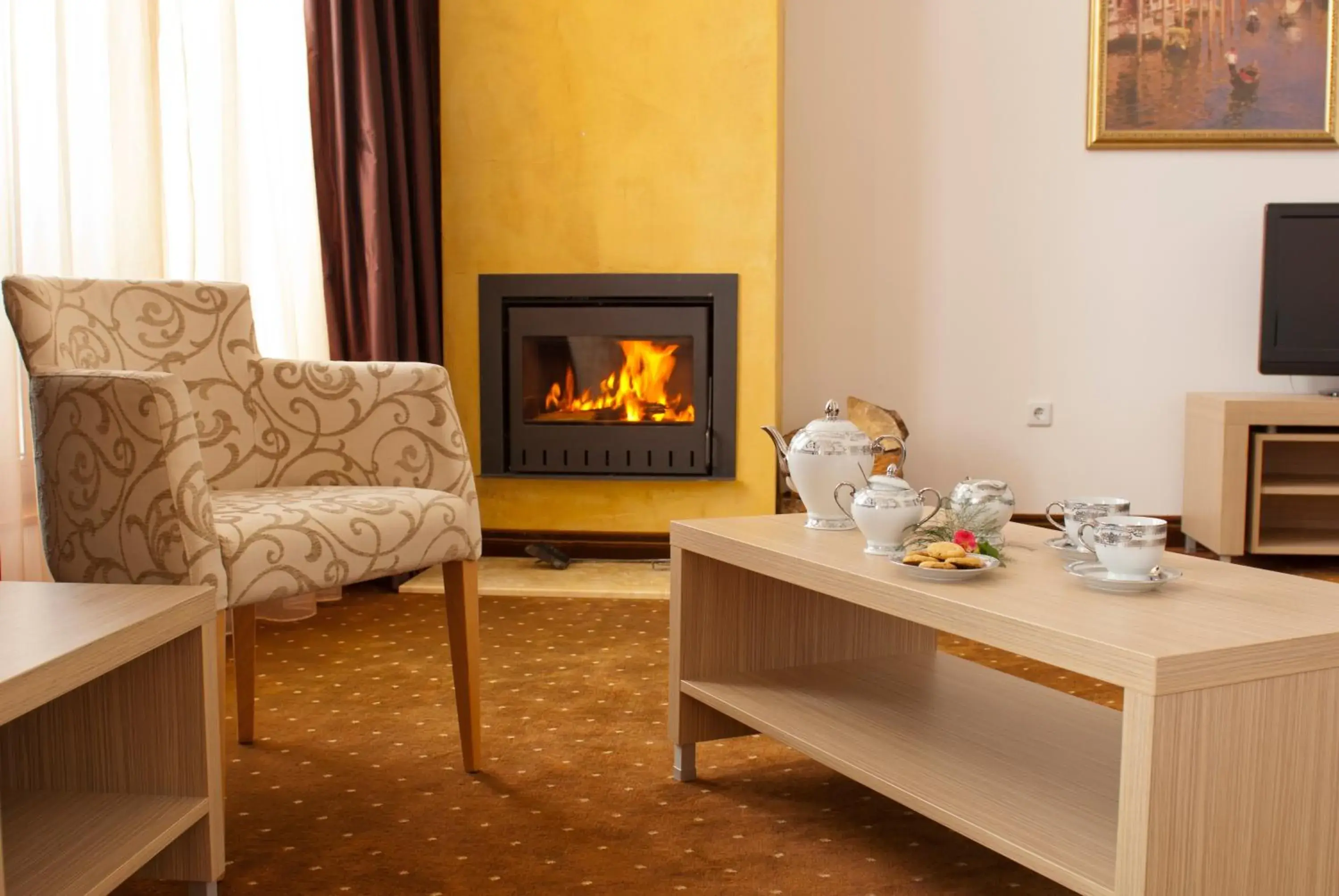 Living room in Radina's Way Hotel Living room in Radina's Way Hotel