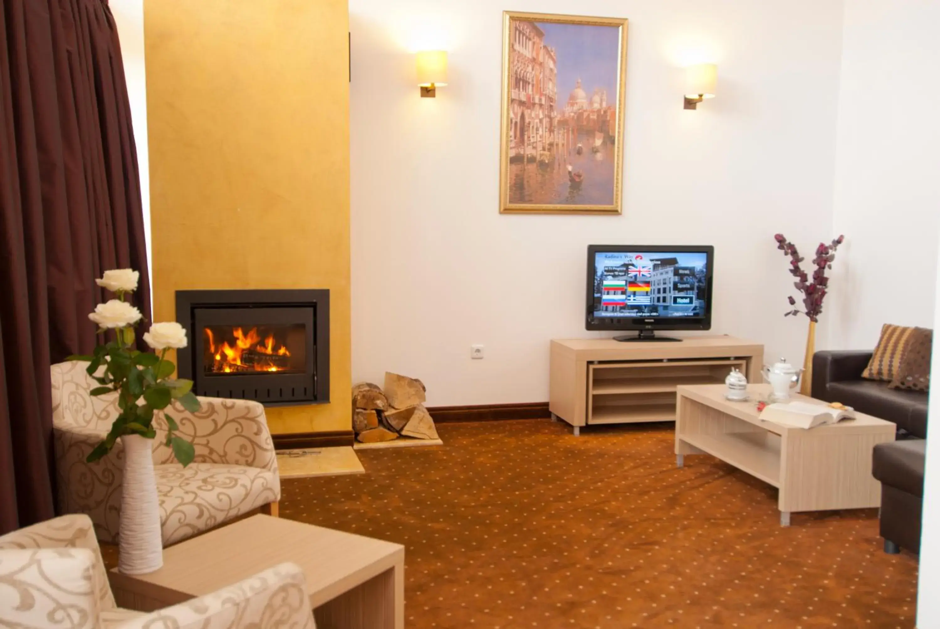 Living room in Radina's Way Hotel Living room in Radina's Way Hotel