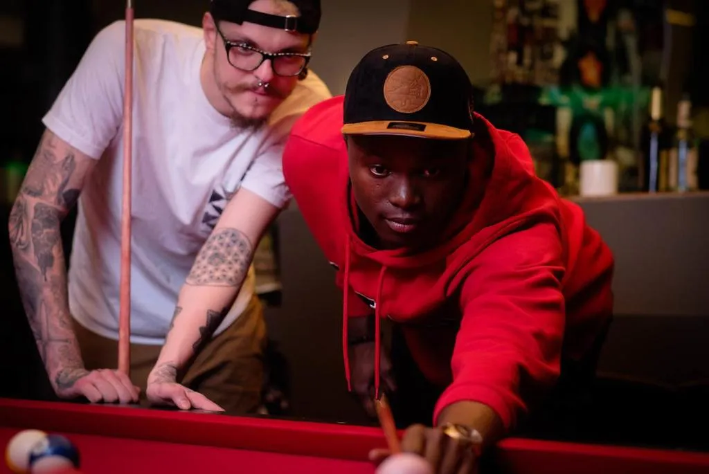 Lobby or reception in Pfefferbett Hostel