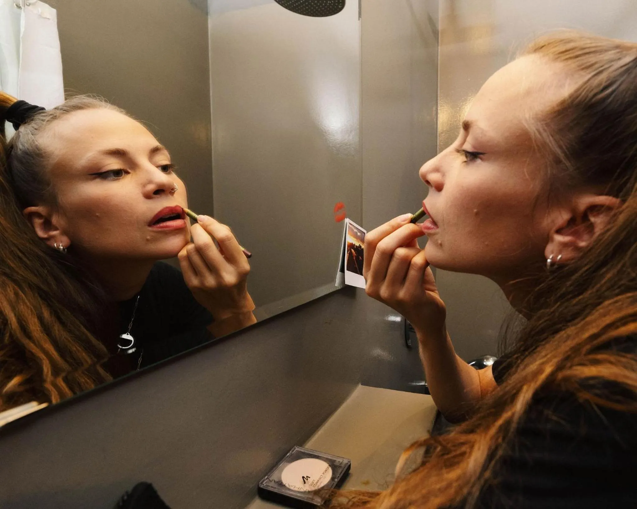Bathroom in Pfefferbett Hostel