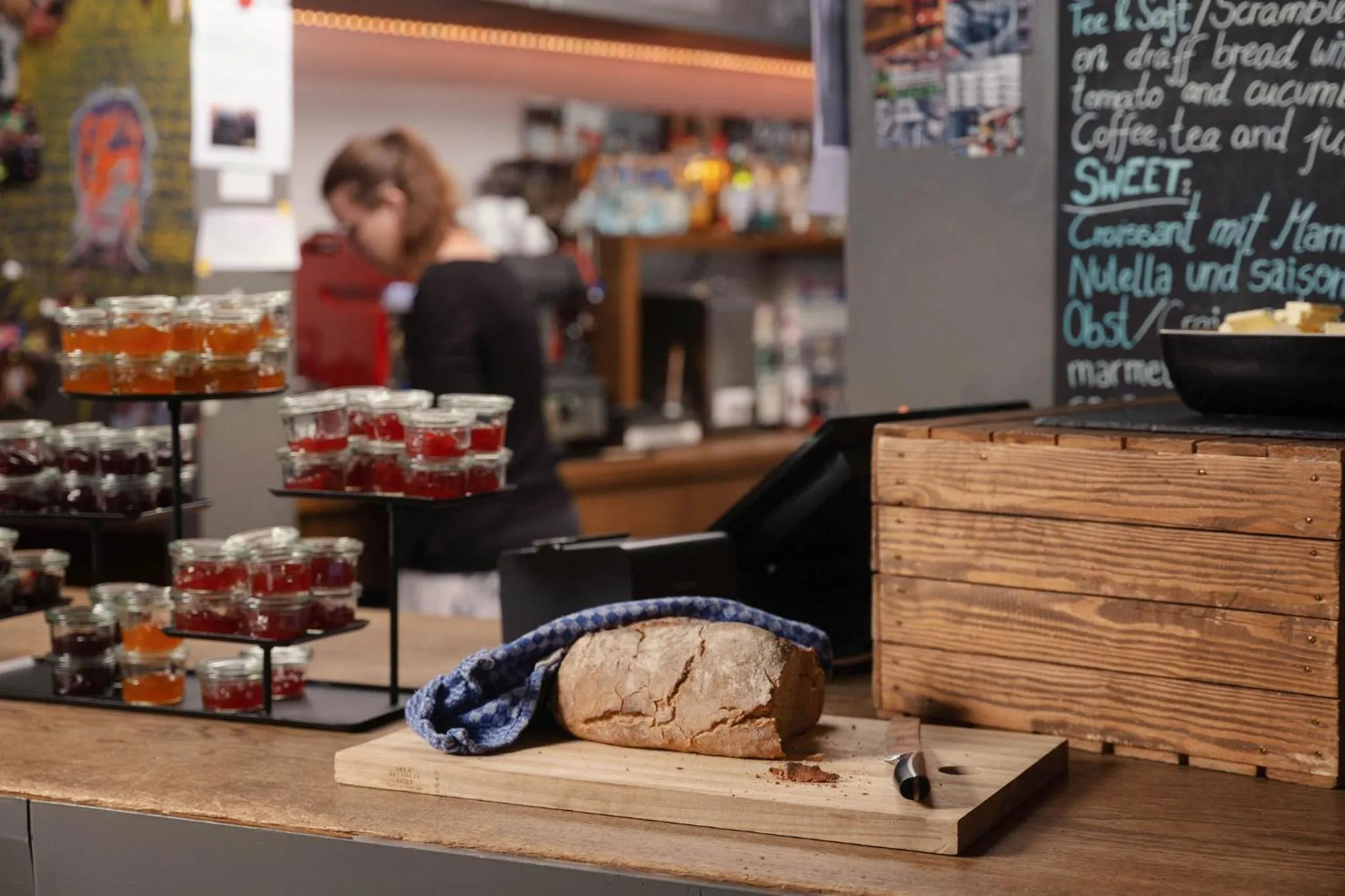 People in Pfefferbett Hostel