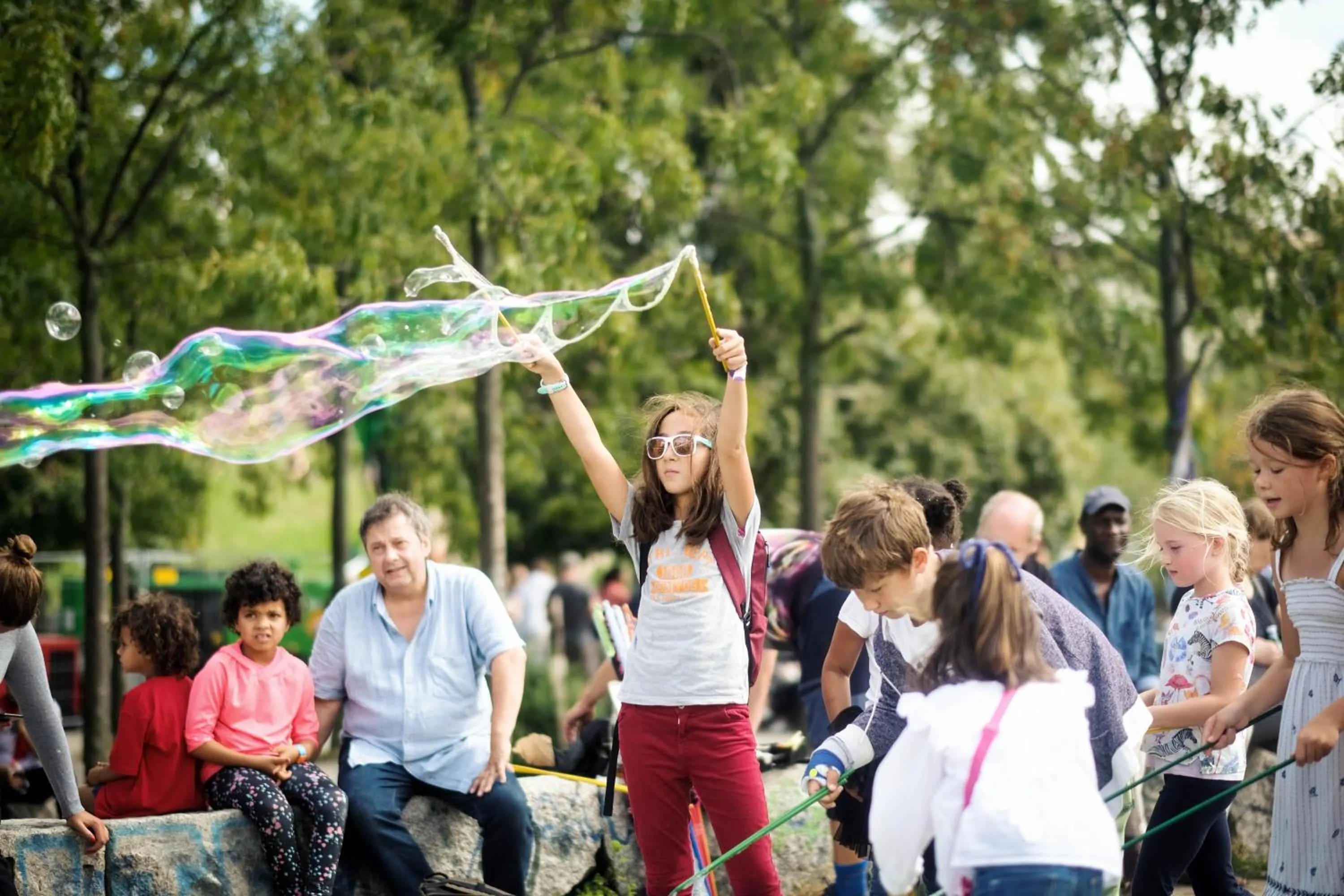 People in Pfefferbett Hostel