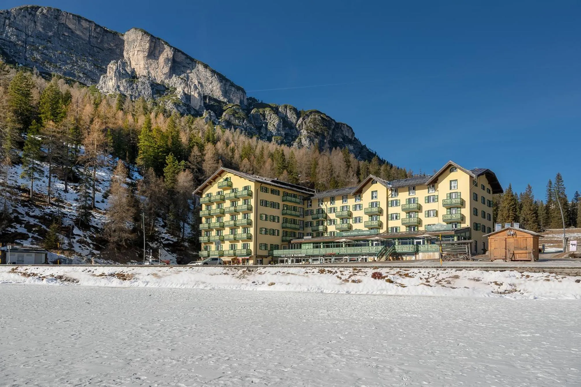 Property building in Grand Hotel Misurina