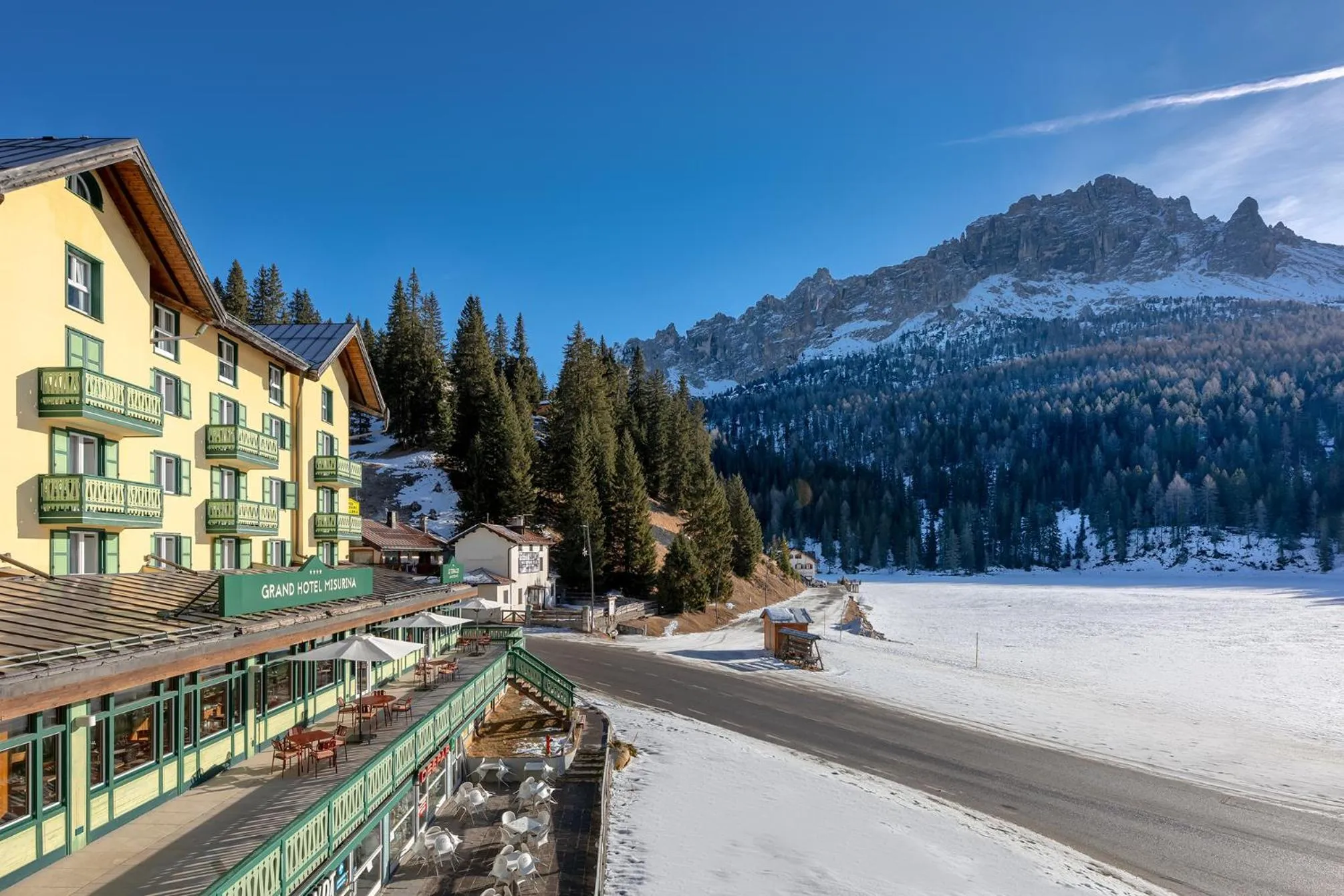 Property building in Grand Hotel Misurina