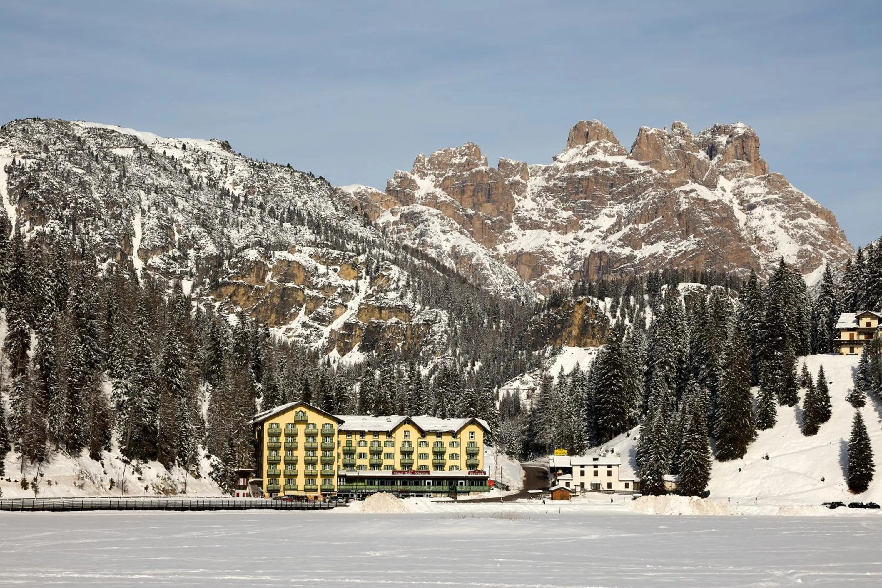 Property building in Grand Hotel Misurina