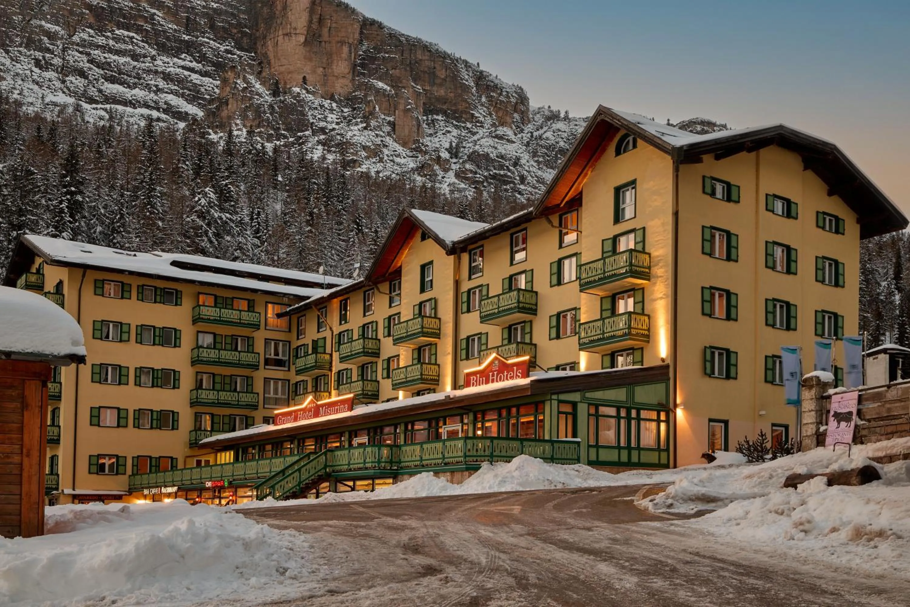 Property building in Grand Hotel Misurina