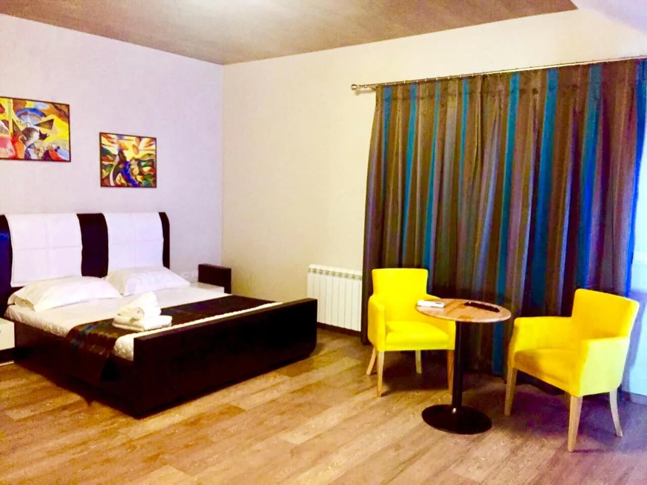 Photo of the whole room, Bed in Diamond Beach Residence Hotel